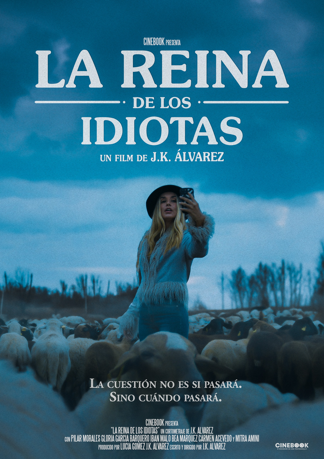 Póster del corto La Reina de los Idiotas