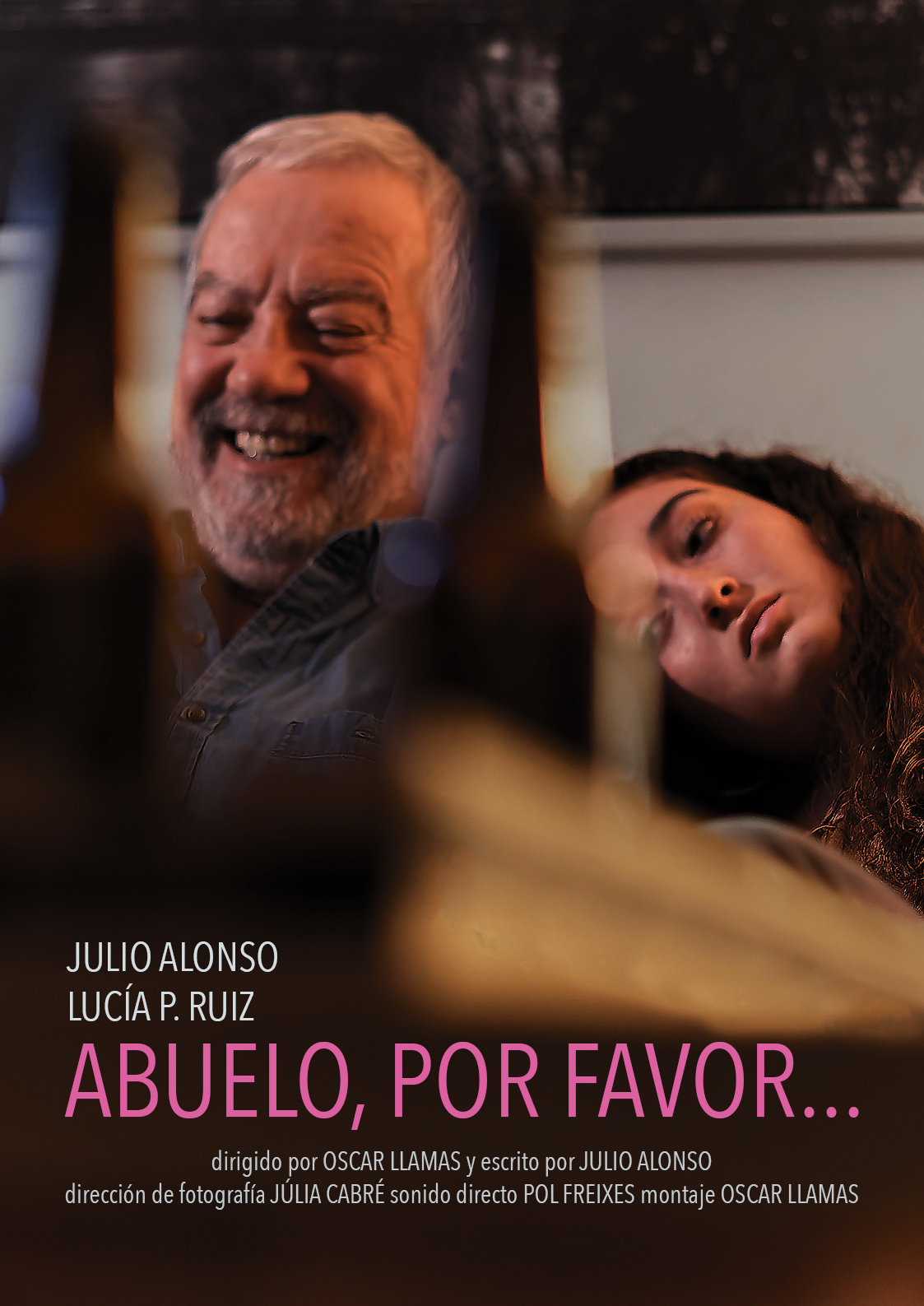 Póster del corto Abuelo, por favor…