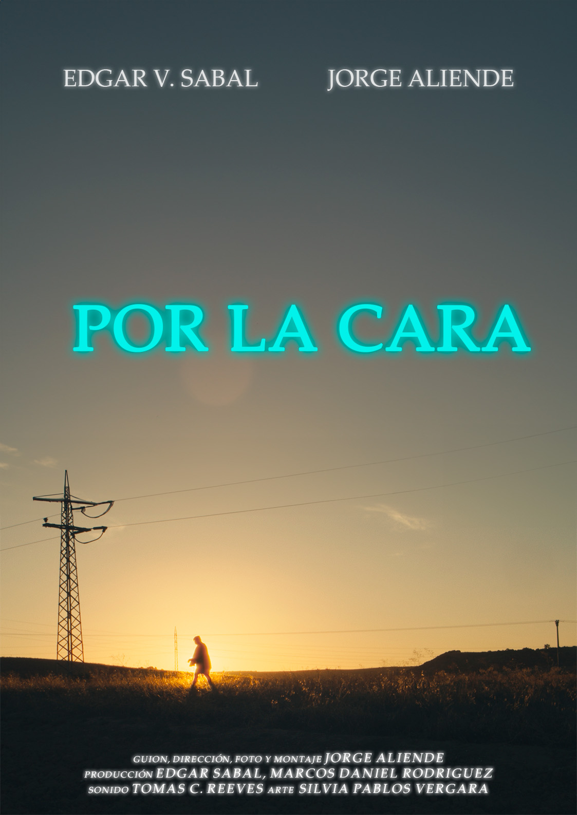 Póster del corto Por la Cara