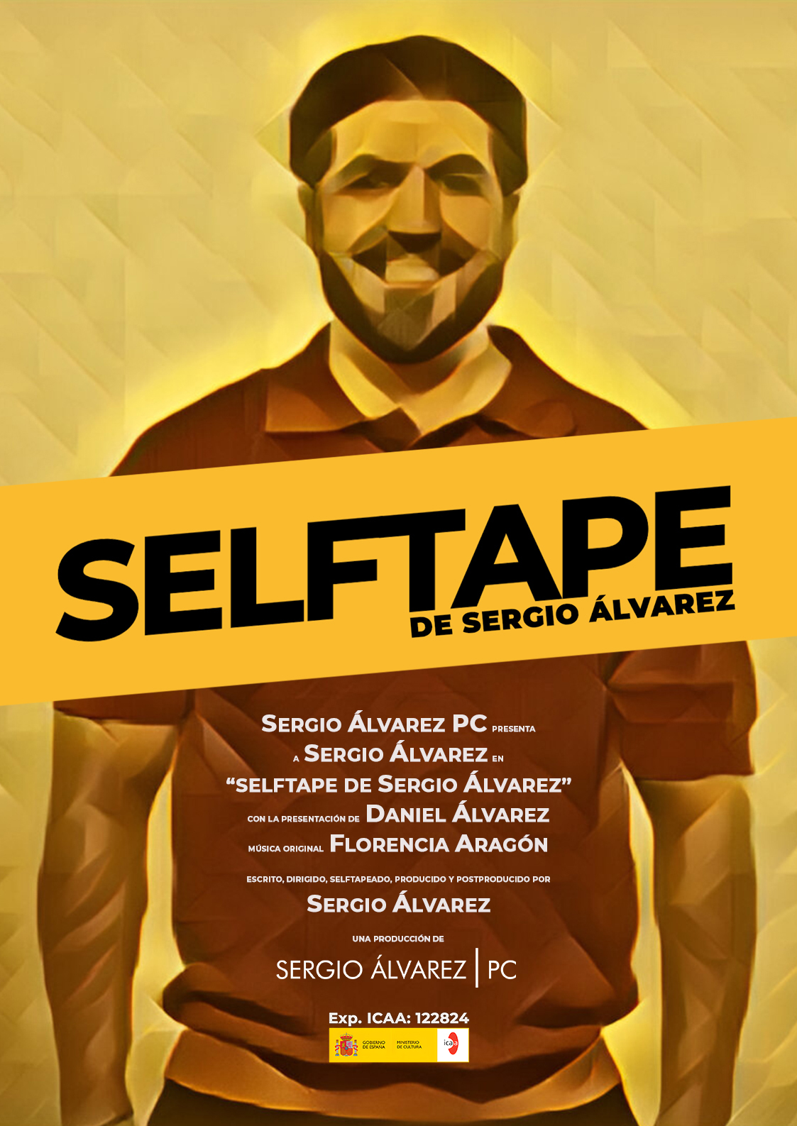 Póster del corto SELFTAPE DE SERGIO ÁLVAREZ