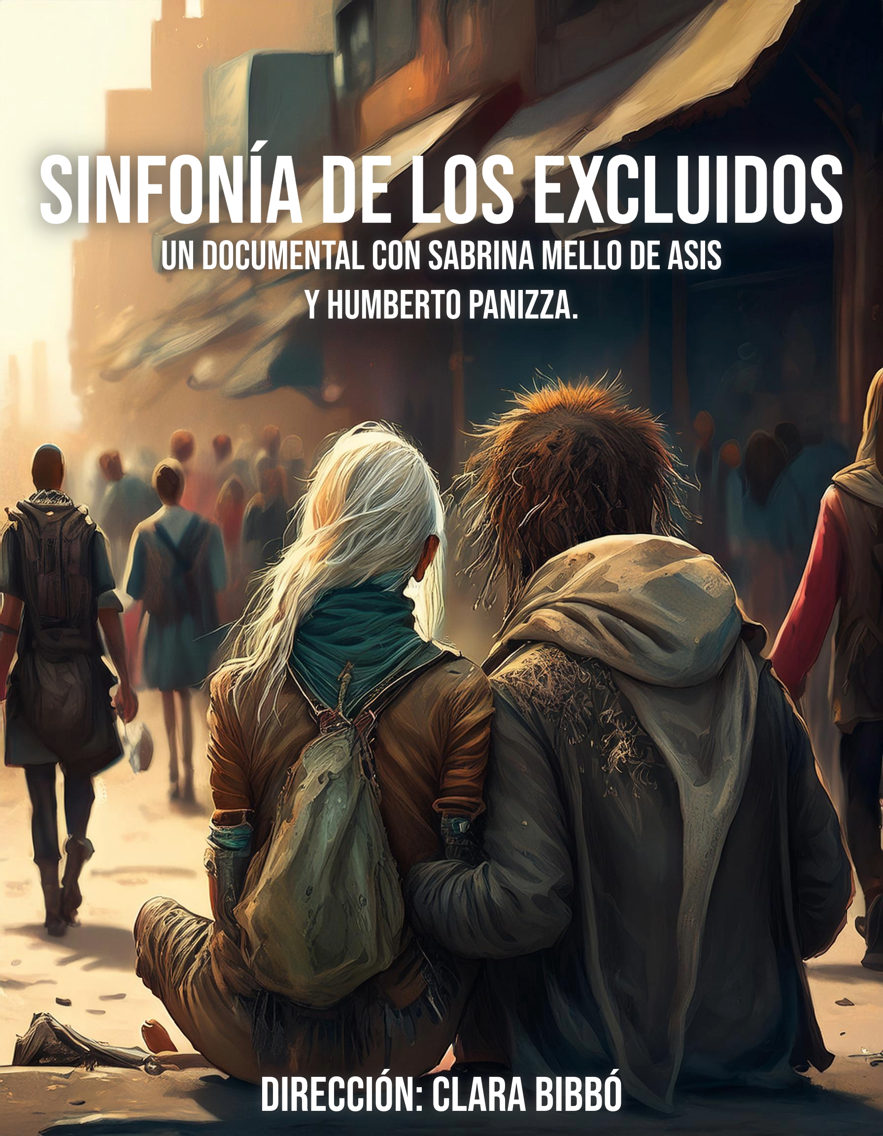 Póster del corto Sinfonía de los excuídos