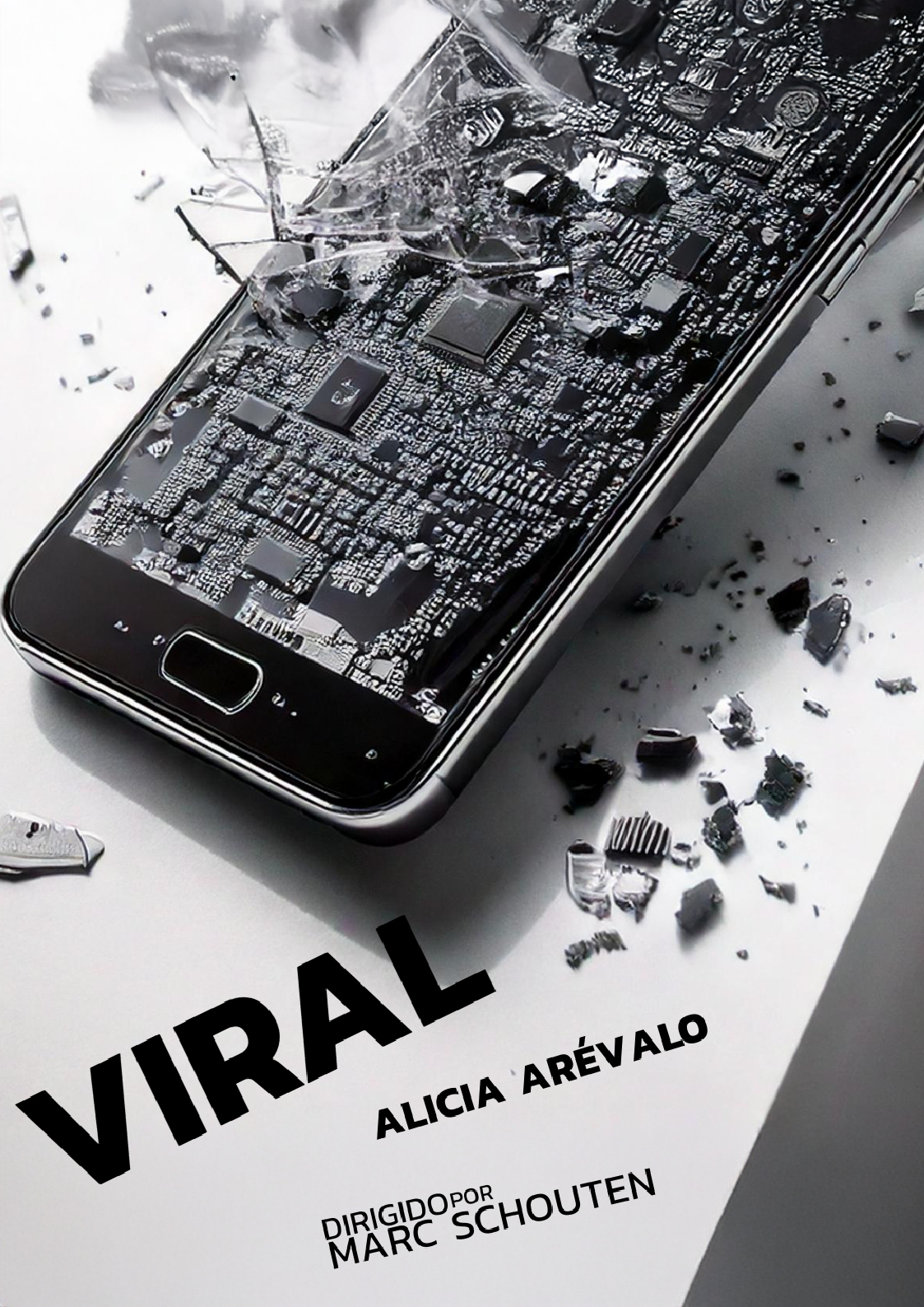 Póster del corto Viral