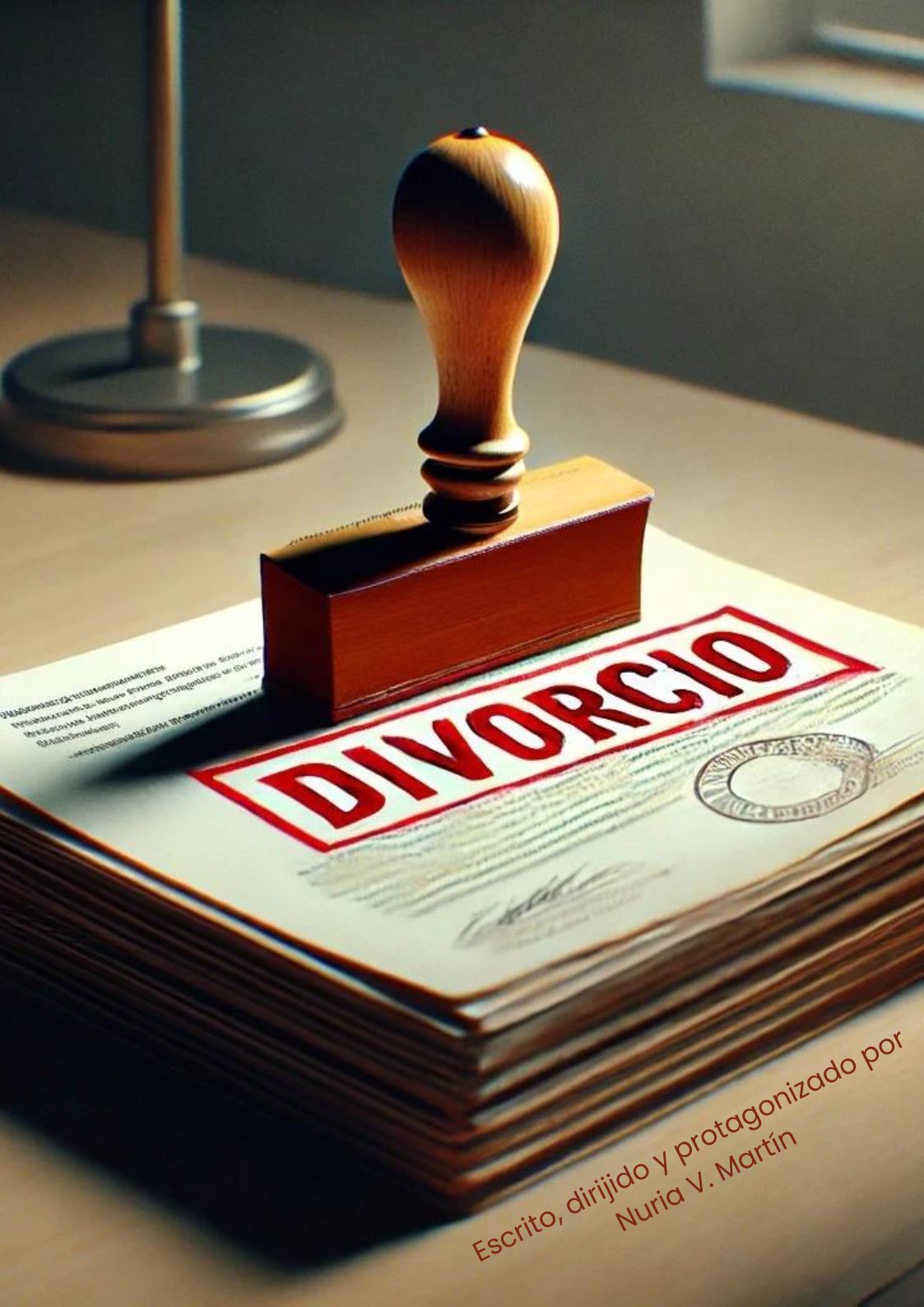 Póster del corto Divorcio