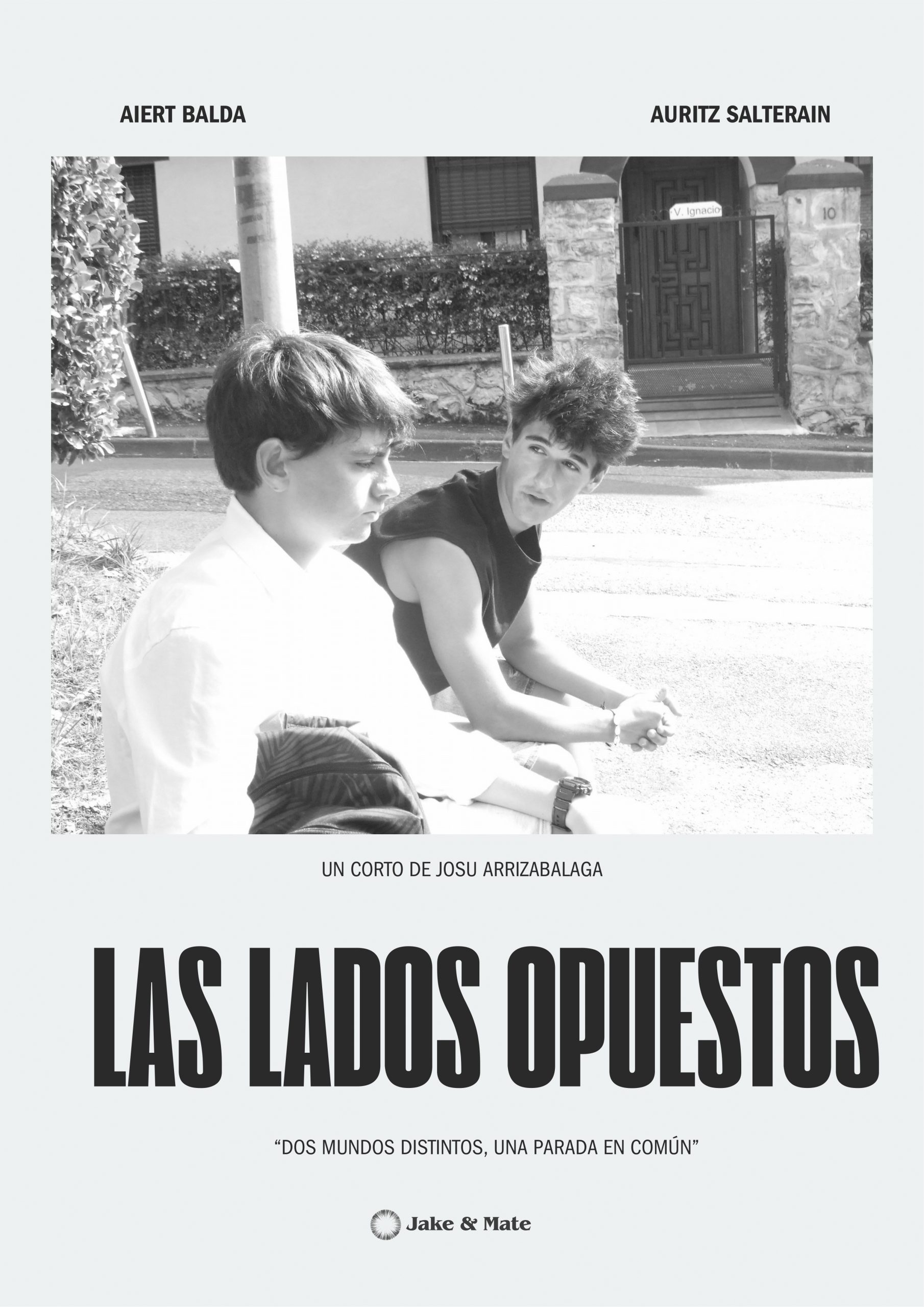 Póster del corto Los Lados Opuestos