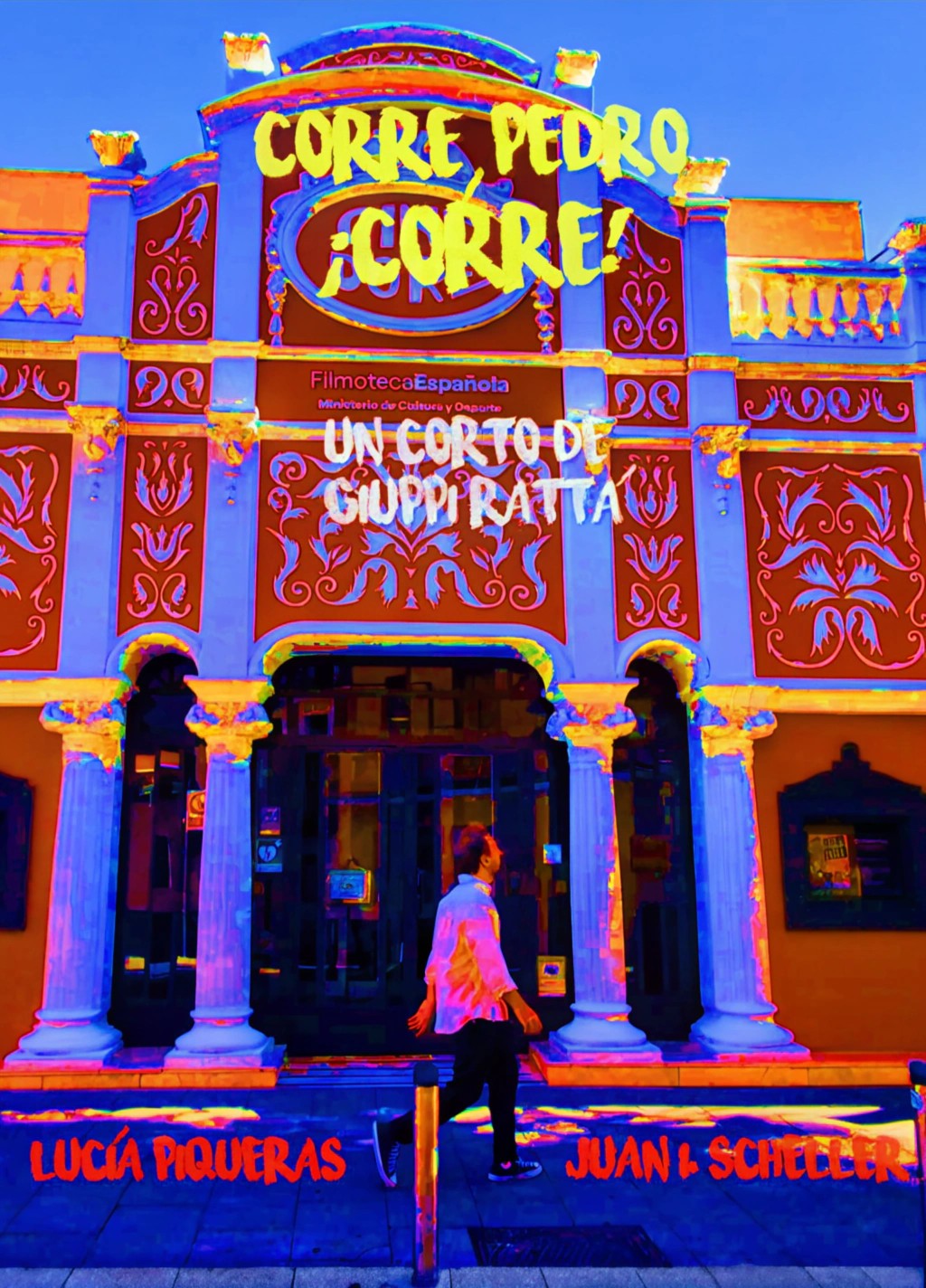 Póster del corto Corre, Pedro, ¡corre!