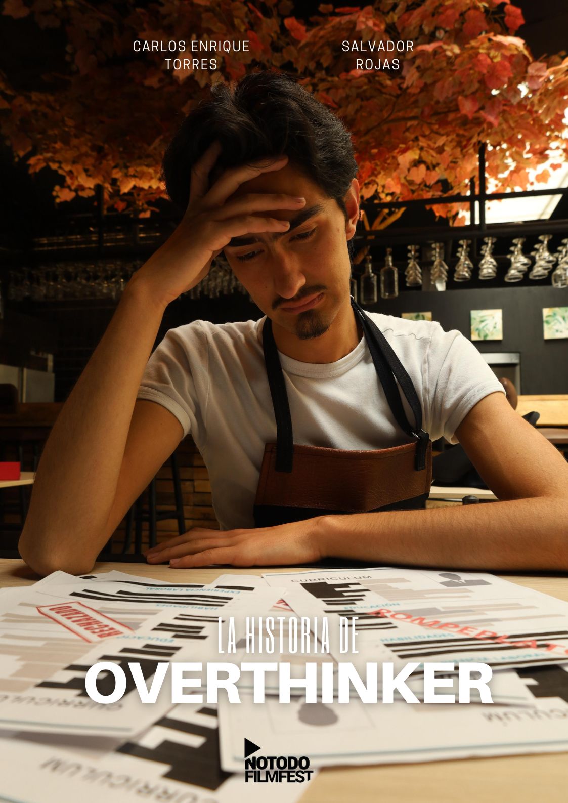 Póster del corto Overthinker