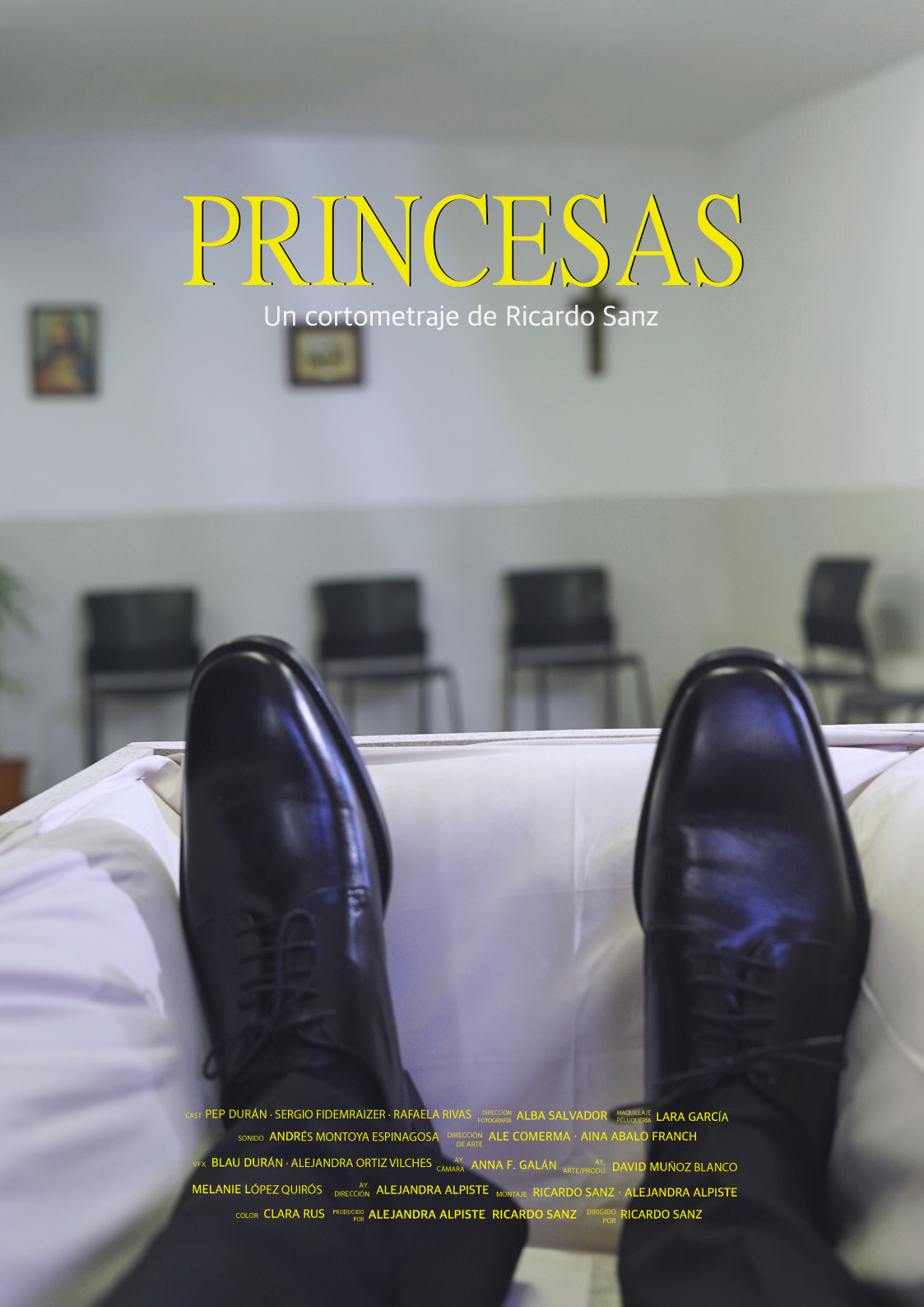 Póster del corto Princesas