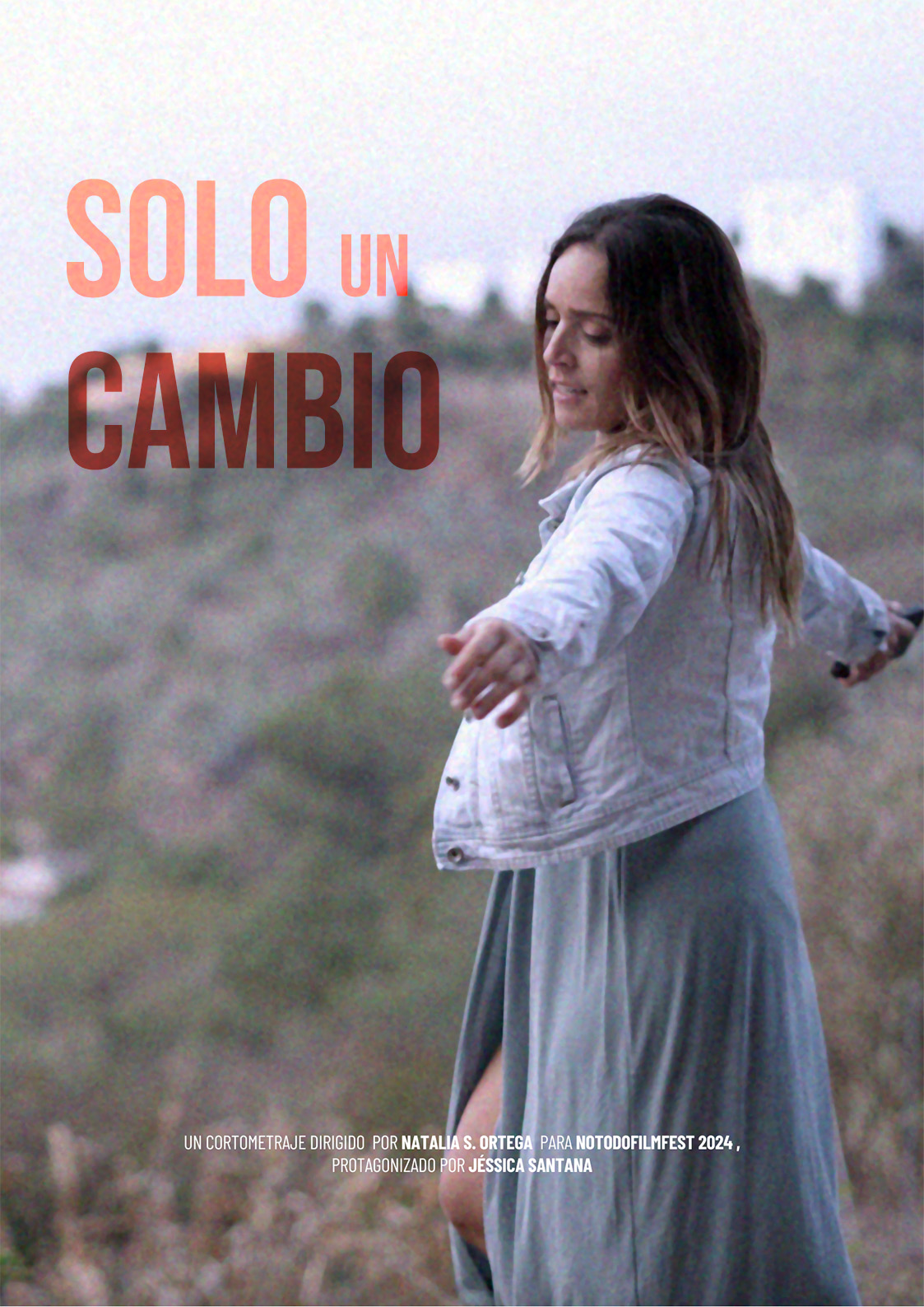 Póster del corto SOLO UN CAMBIO