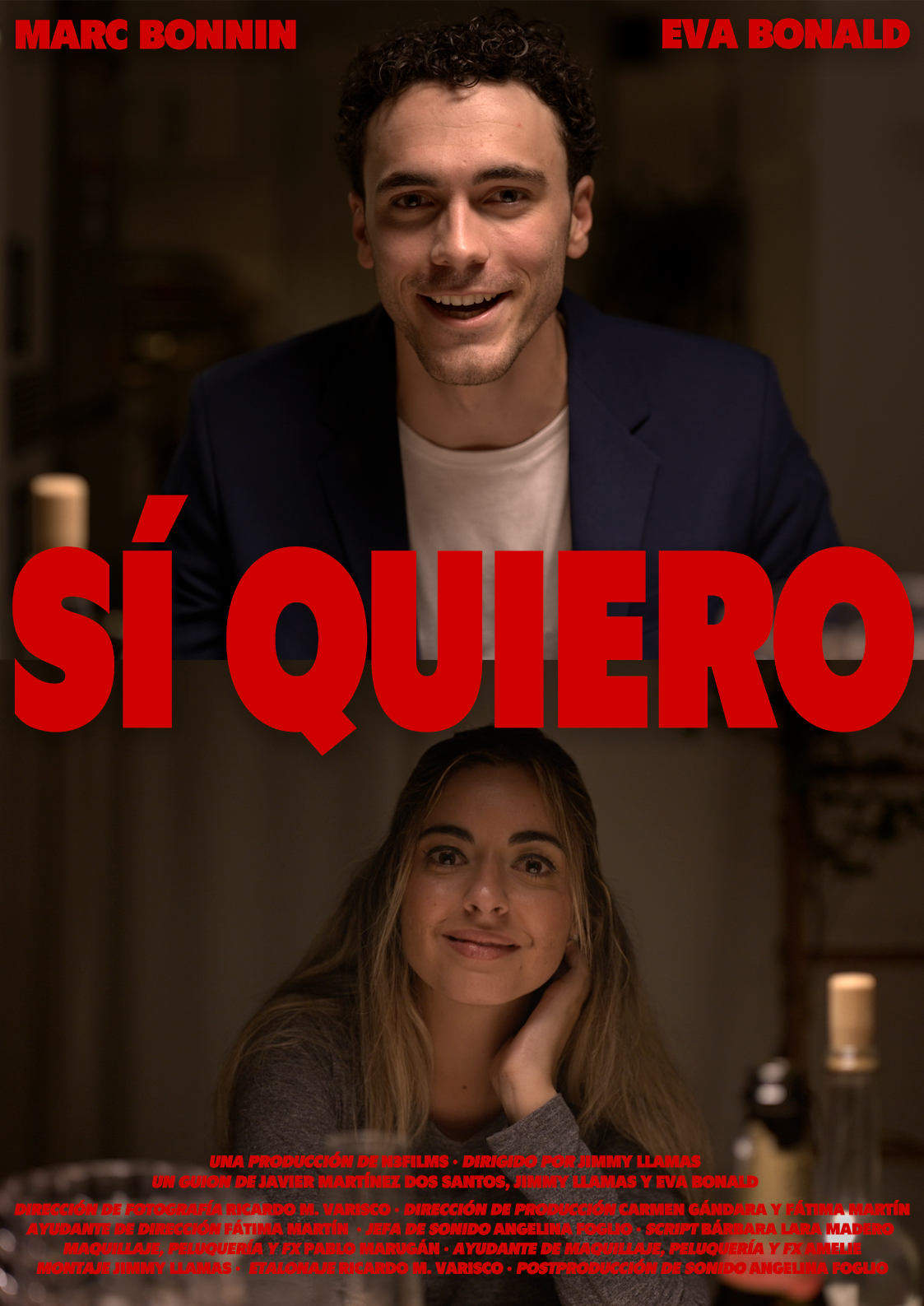 Póster del corto Sí quiero