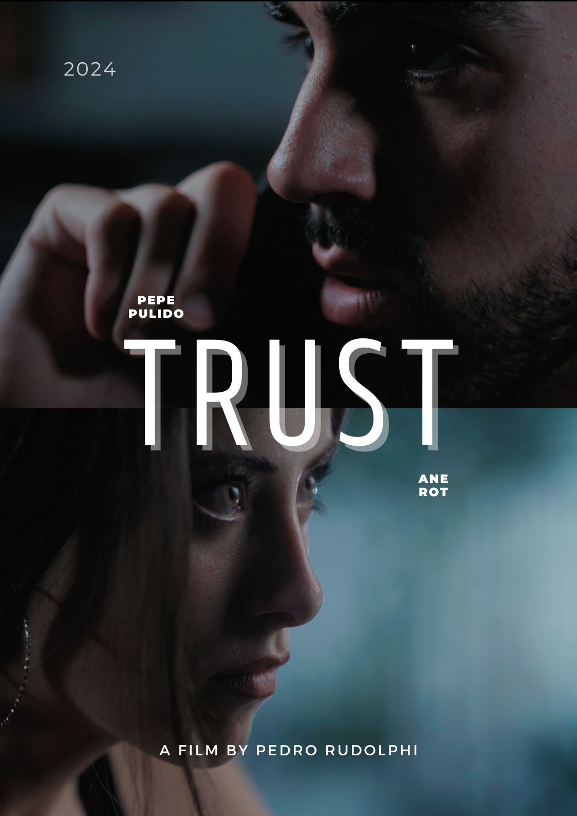 Póster del corto TRUST