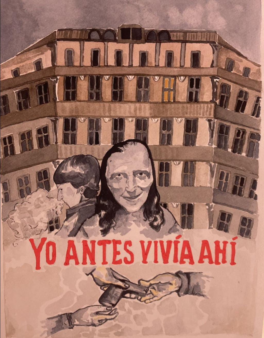 Póster del corto YO ANTES VIVÍA AHÍ