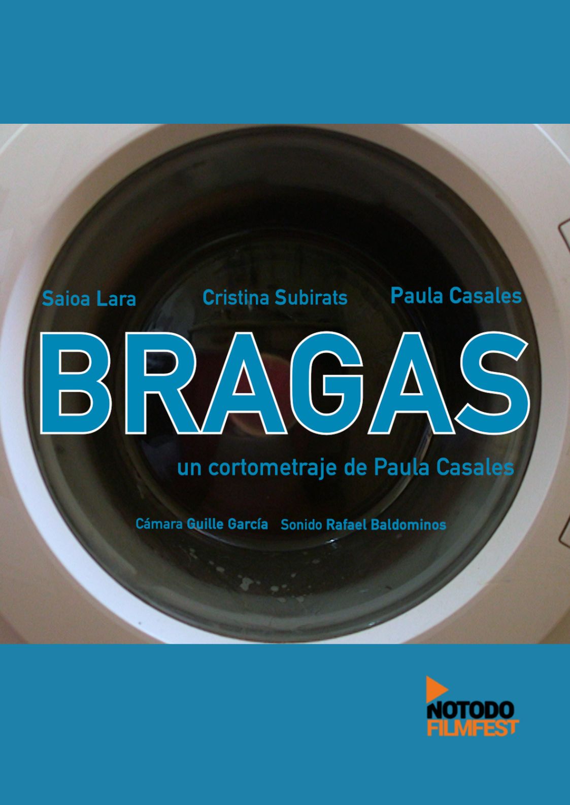 Póster del corto Bragas