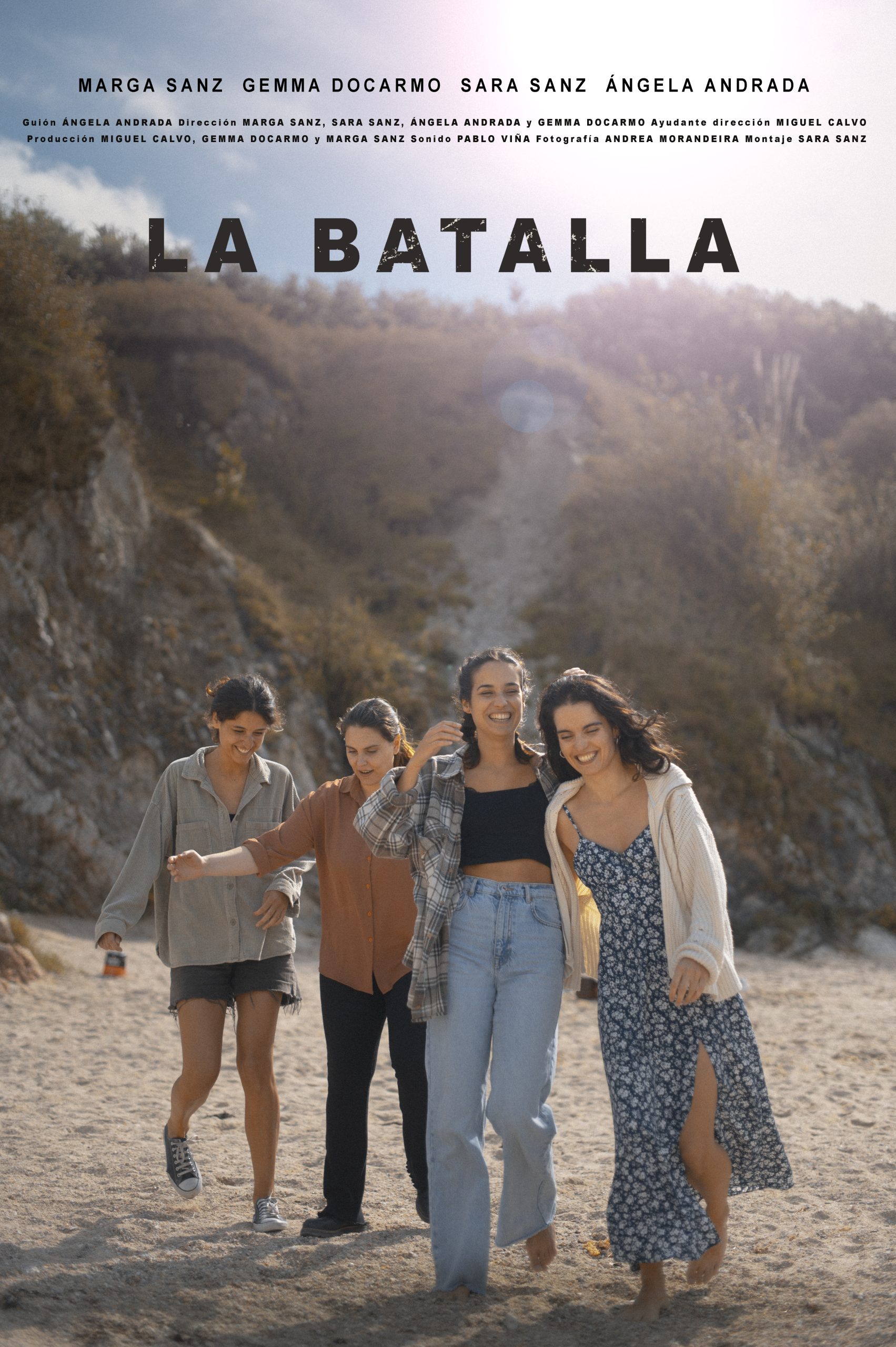 Póster del corto LA BATALLA