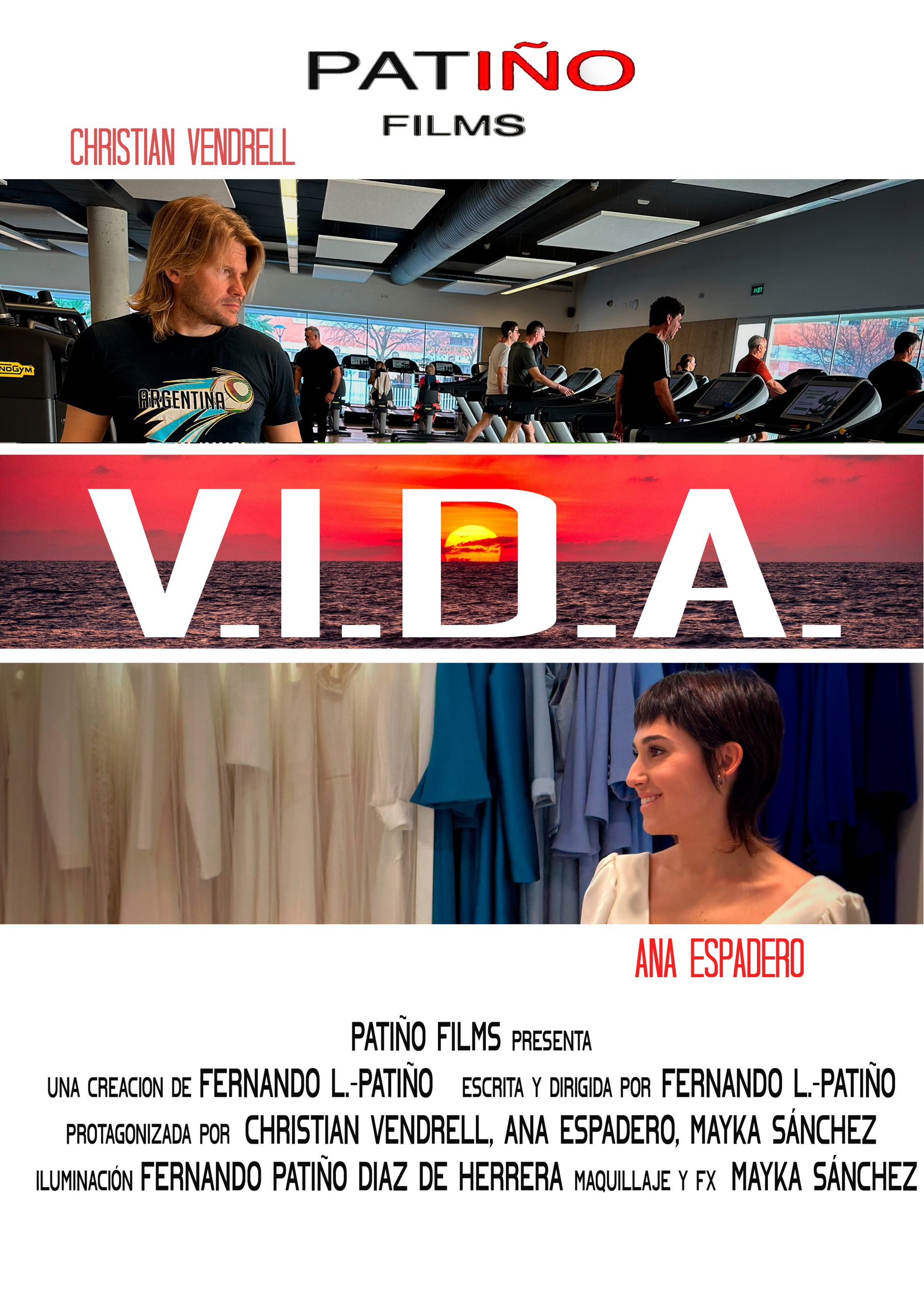 Póster del corto VIDA