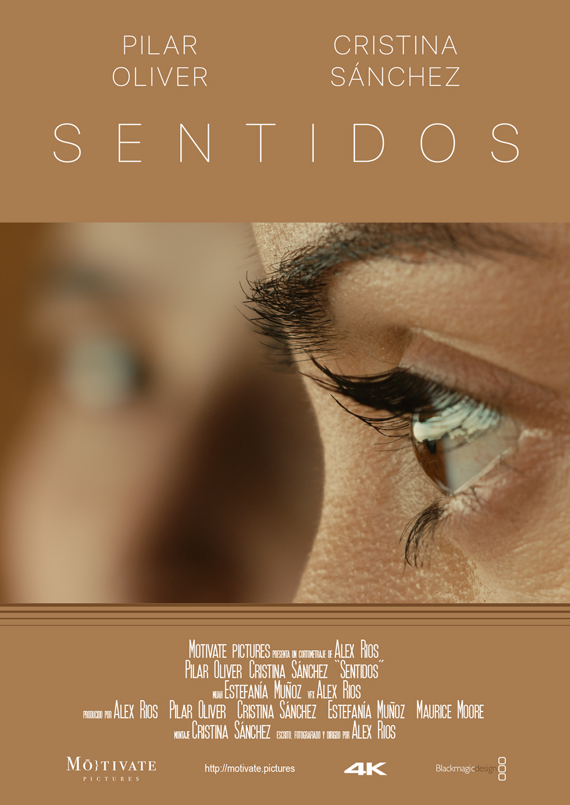 Póster del corto Sentidos