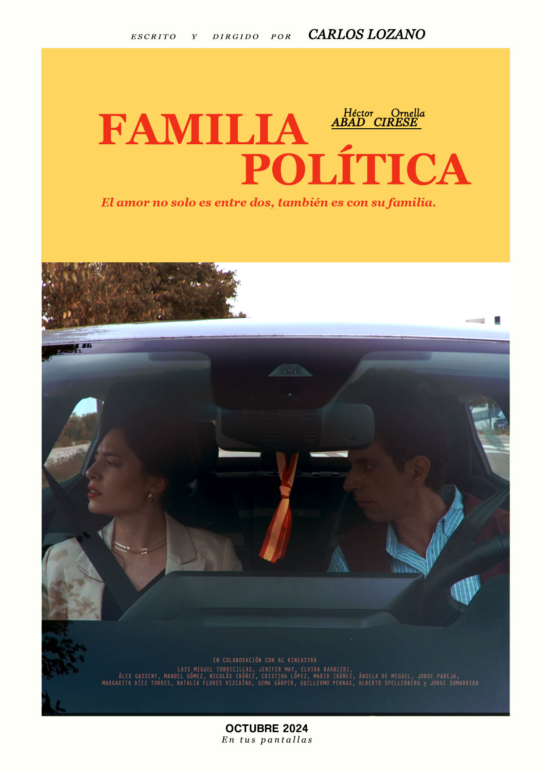 Póster del corto Familia Política