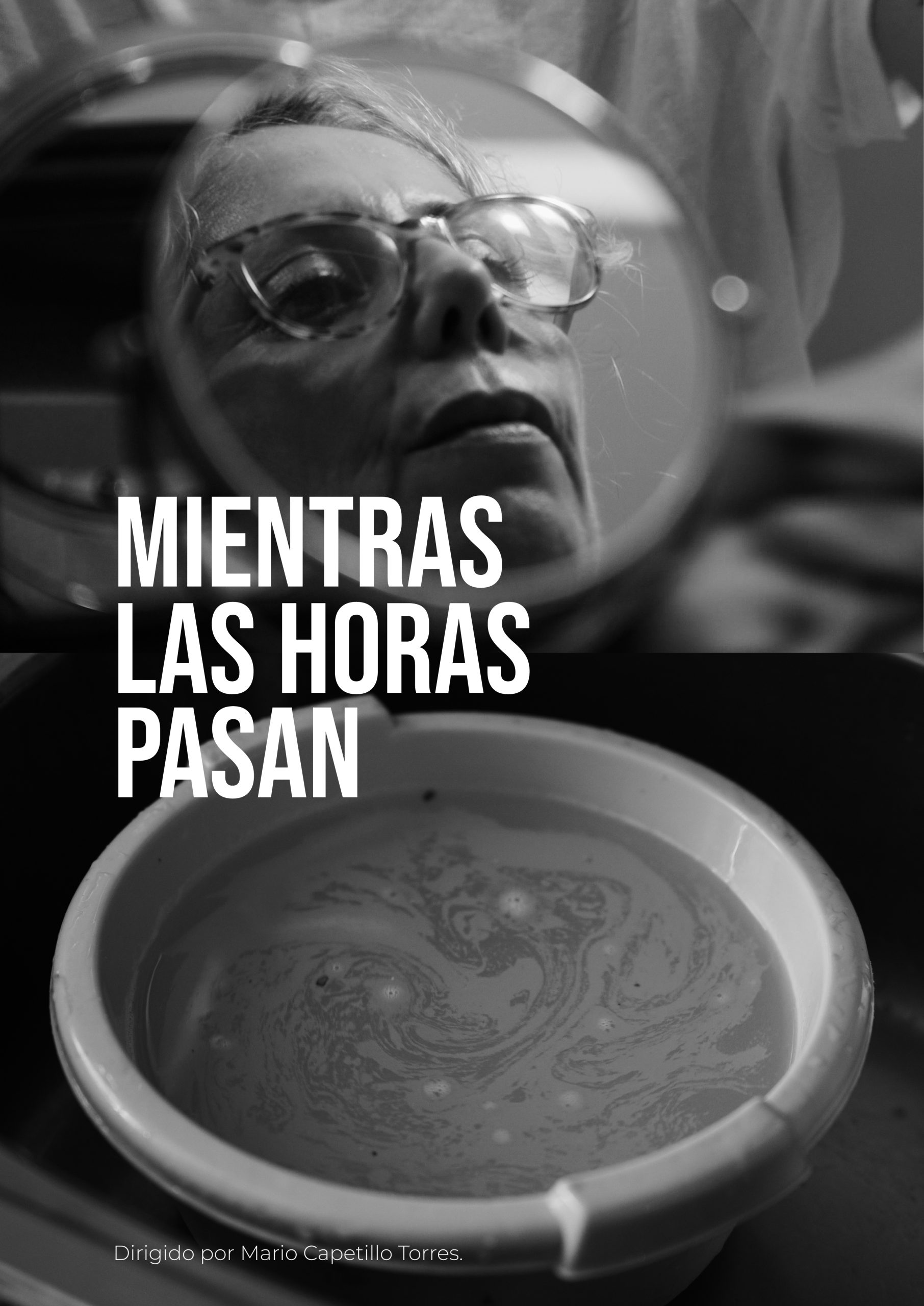 Póster del corto Mientras las horas pasan