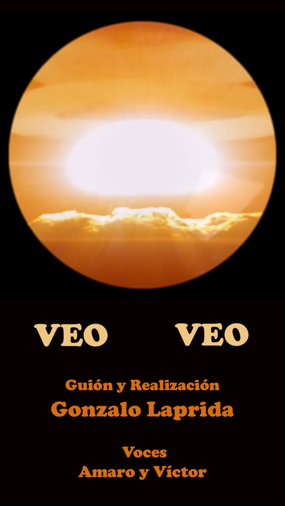 Póster del corto Veo Veo