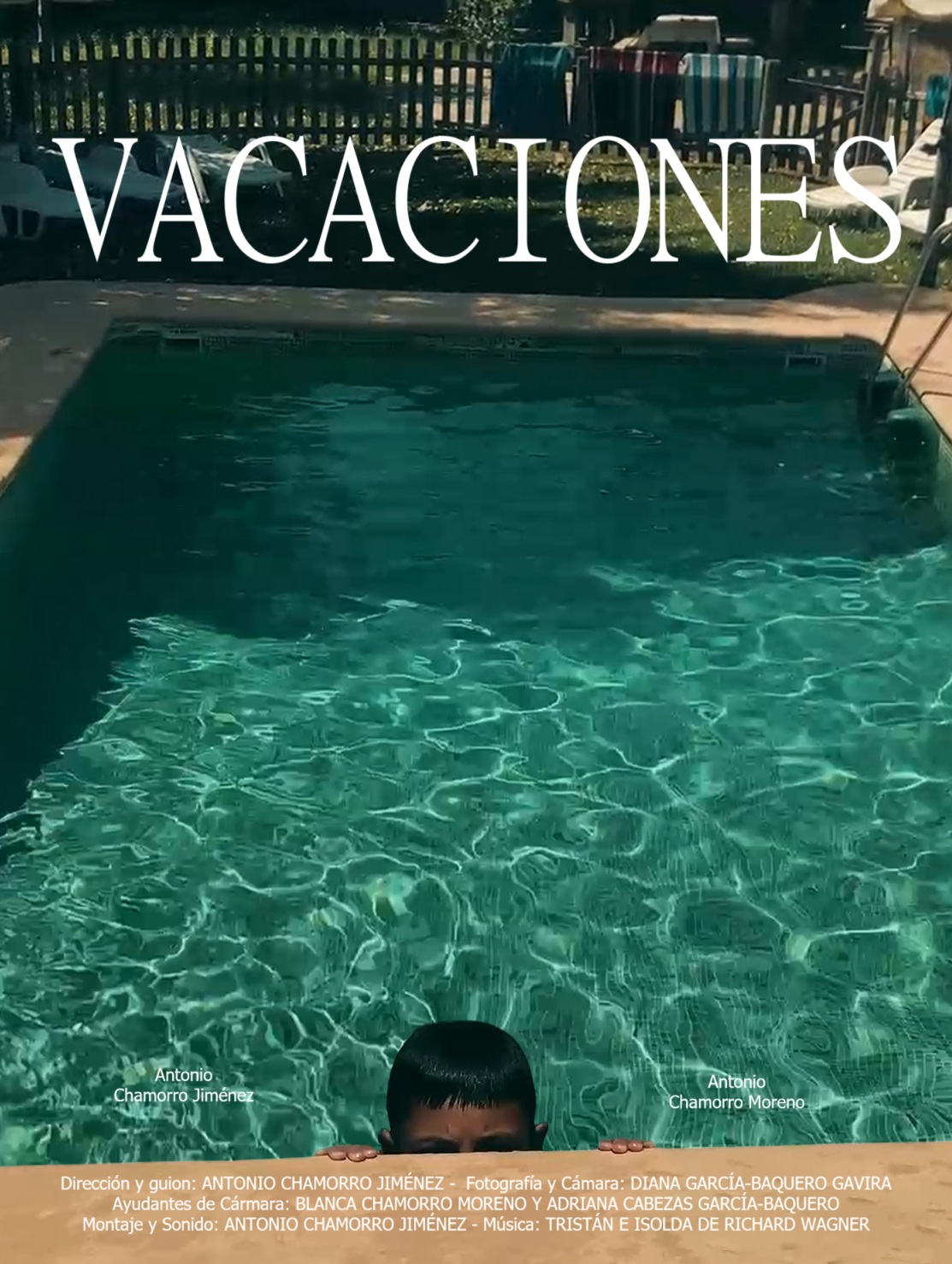 Póster del corto VACACIONES