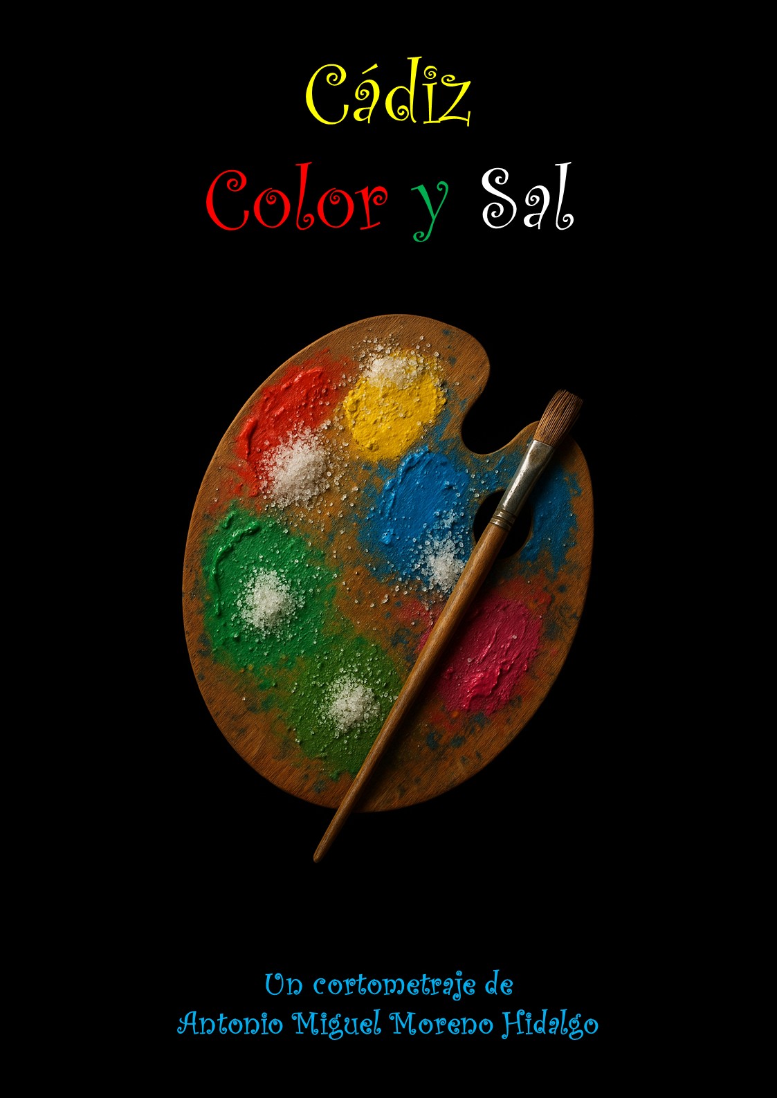 Póster del corto CÁDIZ COLOR Y SAL