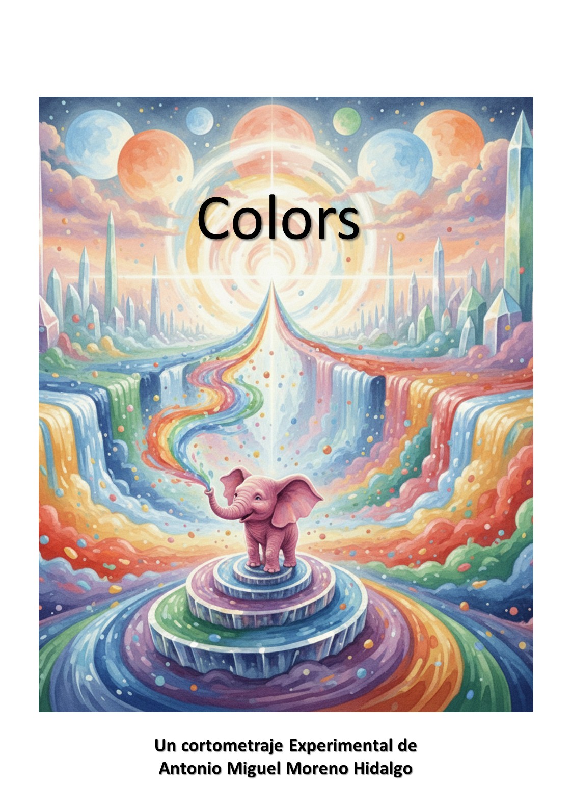 Póster del corto Colors