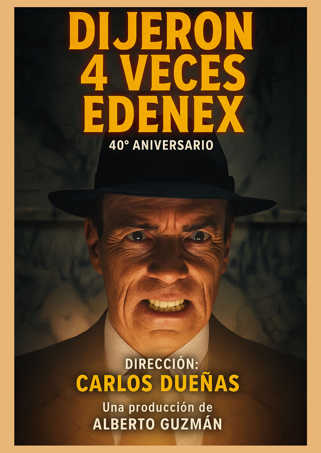 Póster del corto ·Dijeron 4 veces EDENEX» – EDENEX 40 Aniversario
