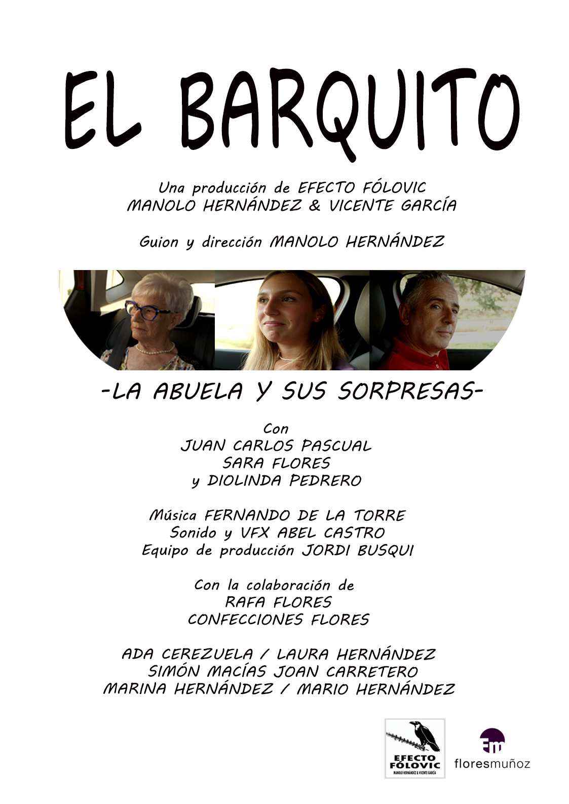 Póster del corto EL BARQUITO