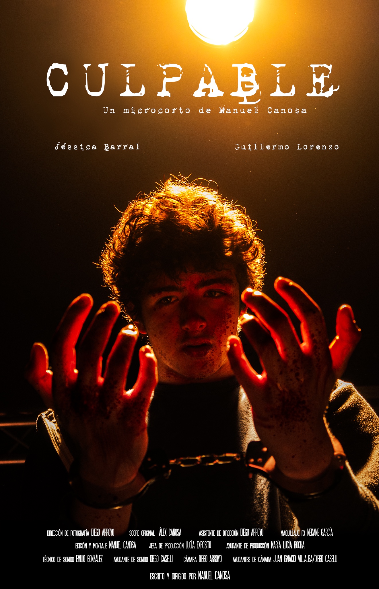 Póster del corto Culpable