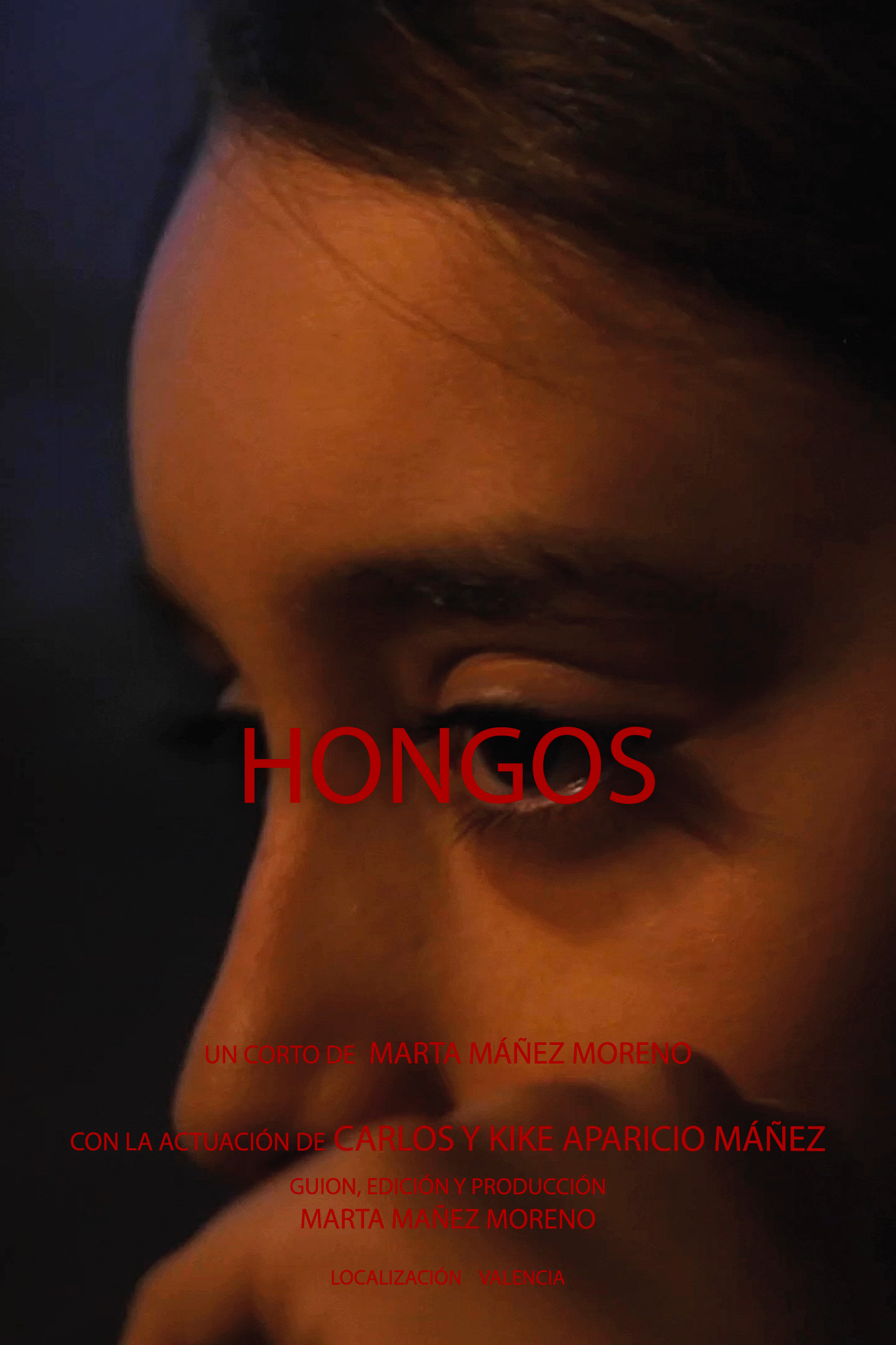 Póster del corto HONGOS