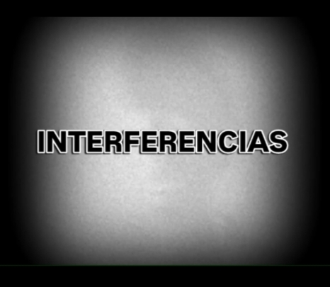 Póster del corto INTERFERENCIAS