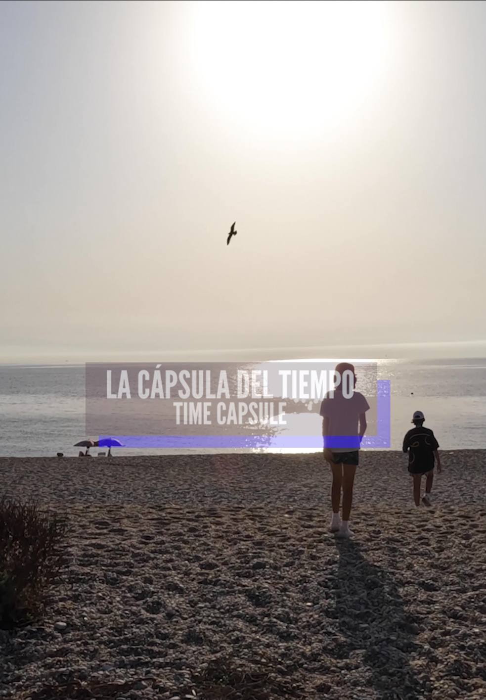 Póster del corto LA CÁPSULA DEL TIEMPO