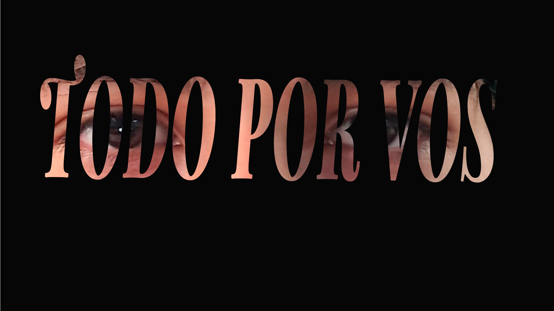 Póster del corto Todo por vos