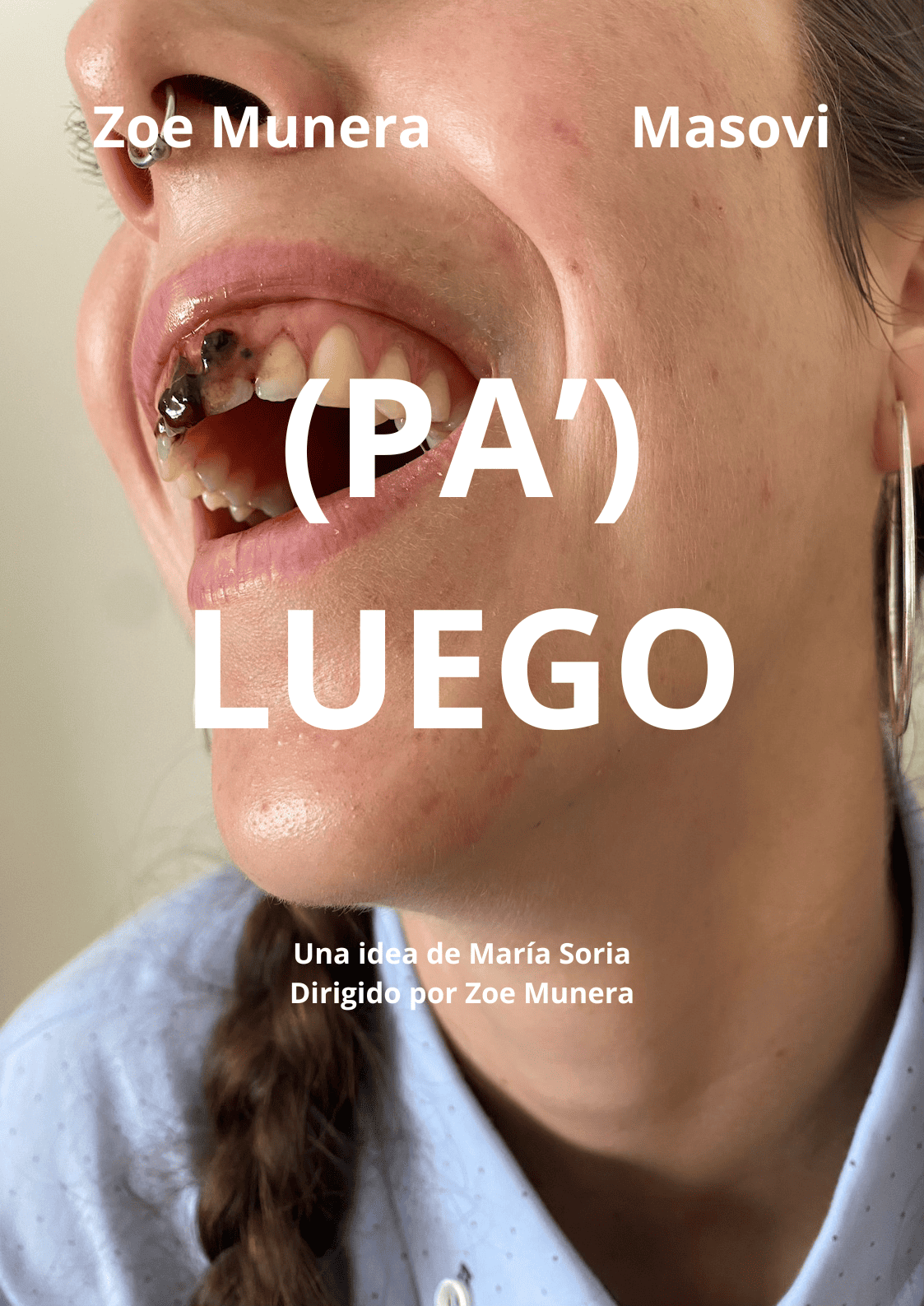 Póster del corto (Pa’) luego