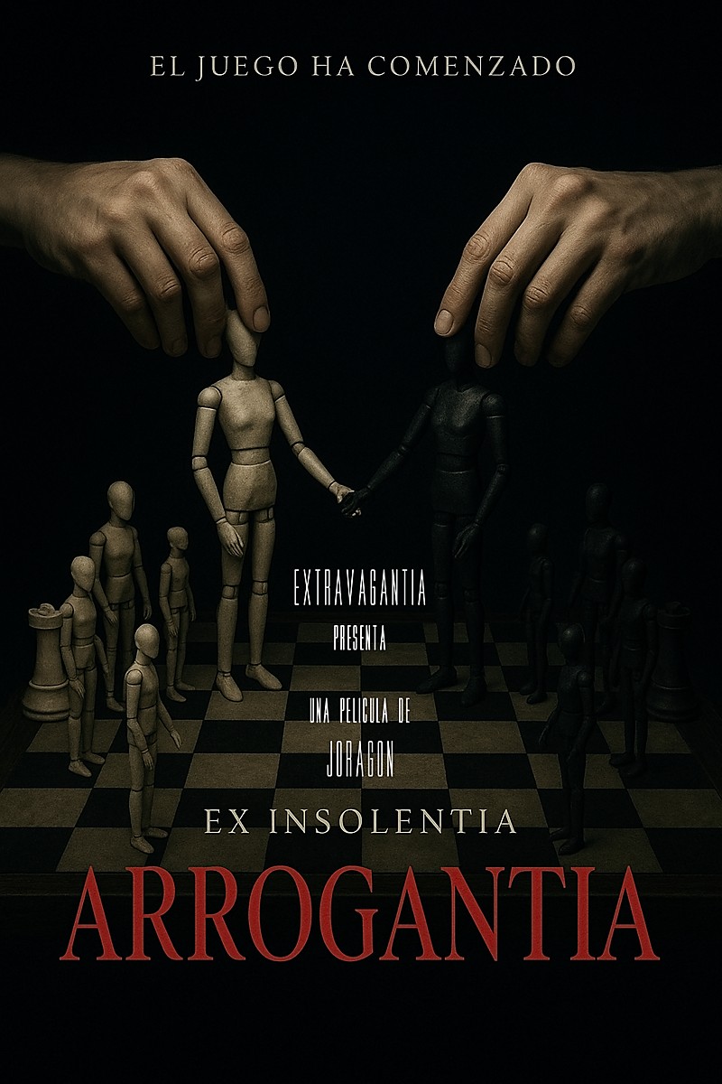 Póster del corto Ex Insolentia, Arrogantia