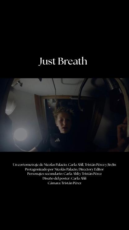 Póster del corto JUST BREATH