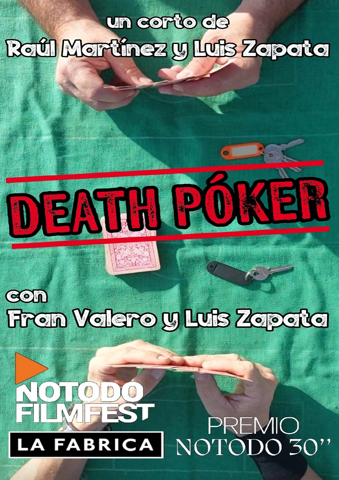 Póster del corto DEATH PÓKER