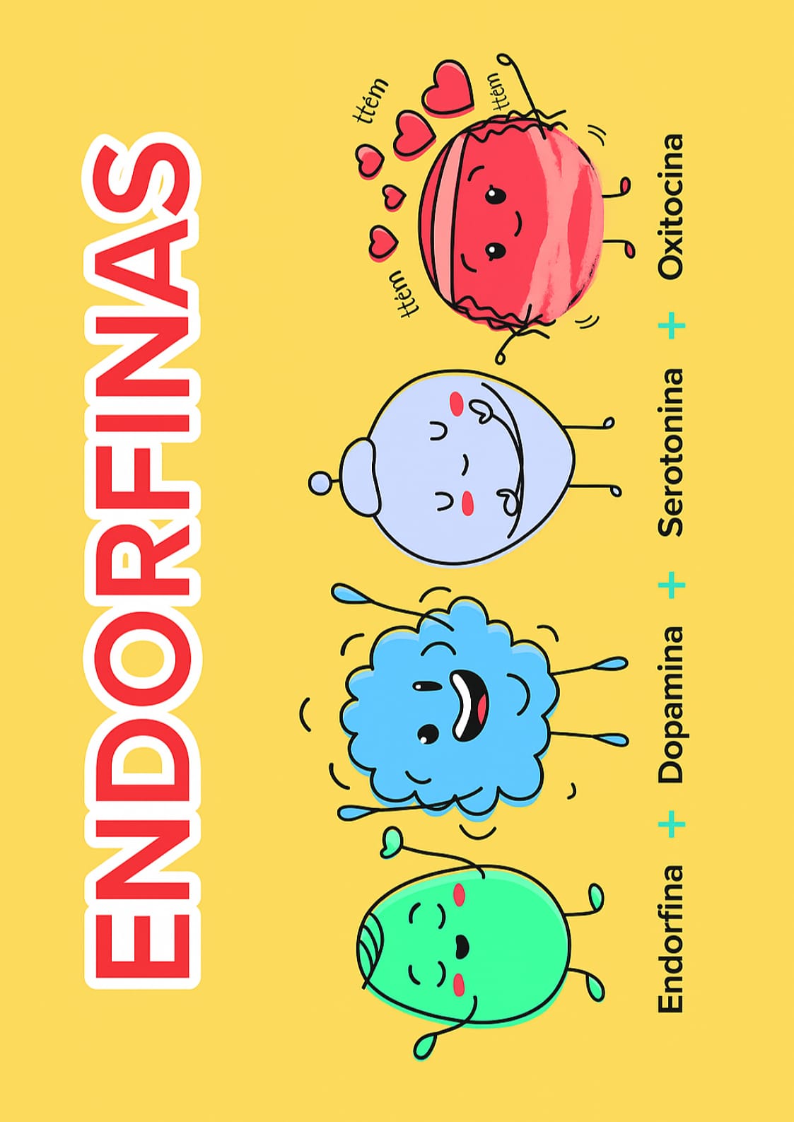 Póster del corto Endorfinas