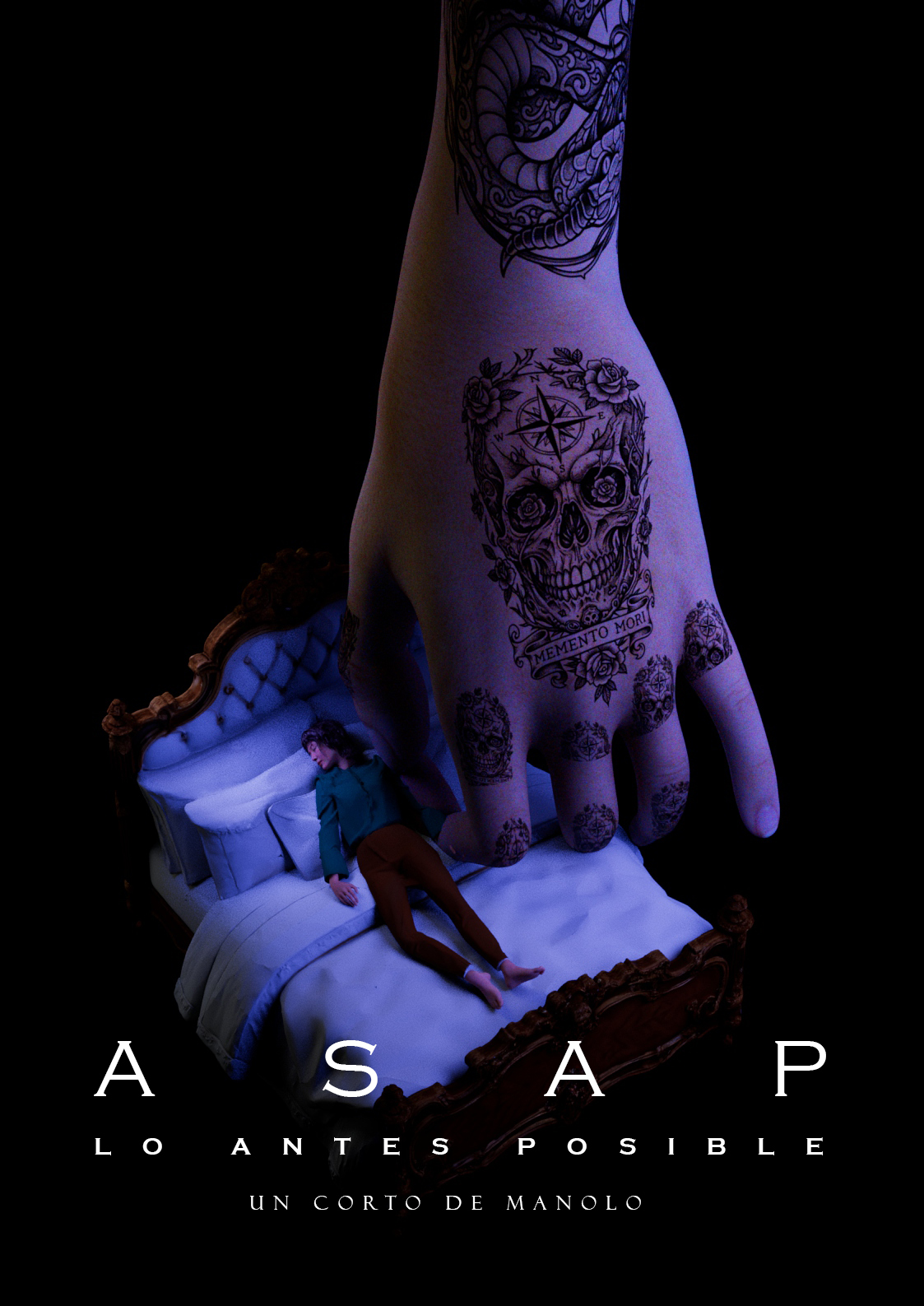 Póster del corto ASAP Lo antes posible