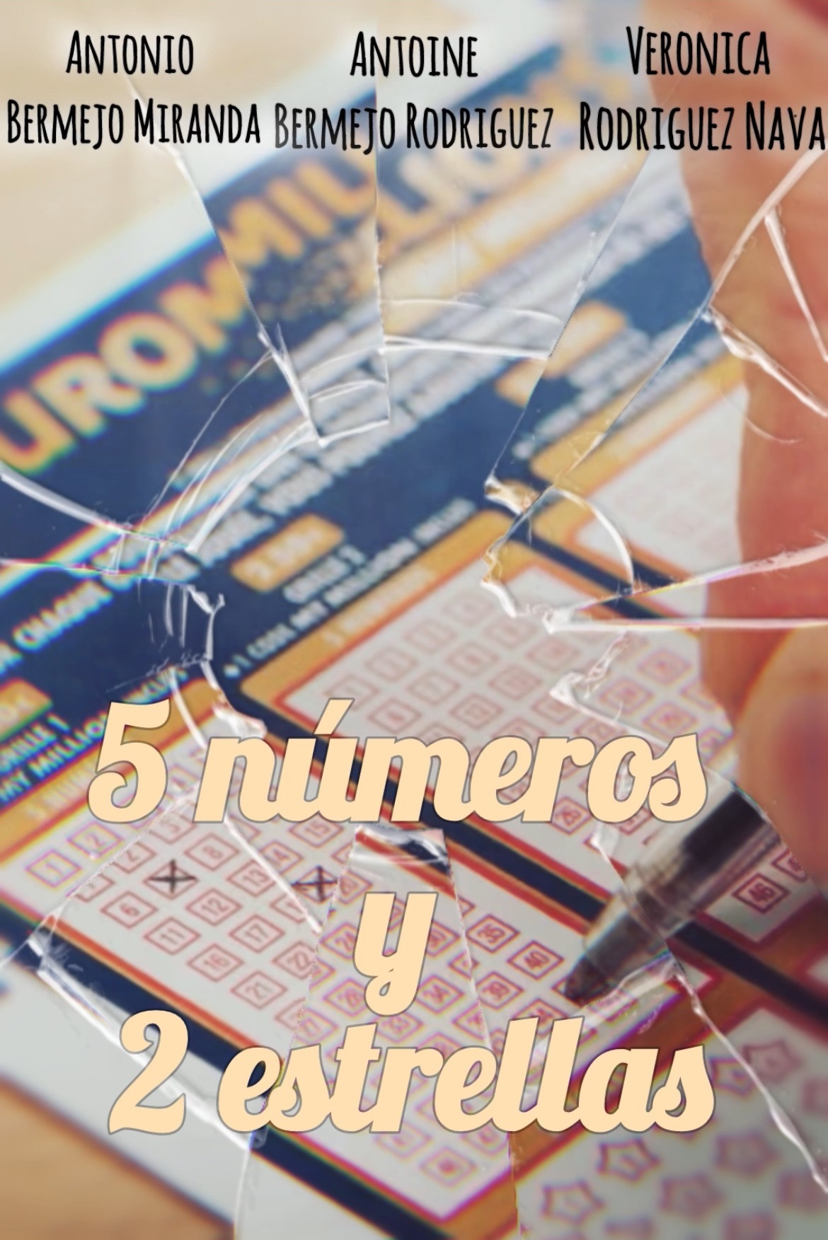 Póster del corto 5 números y 2 estrellas