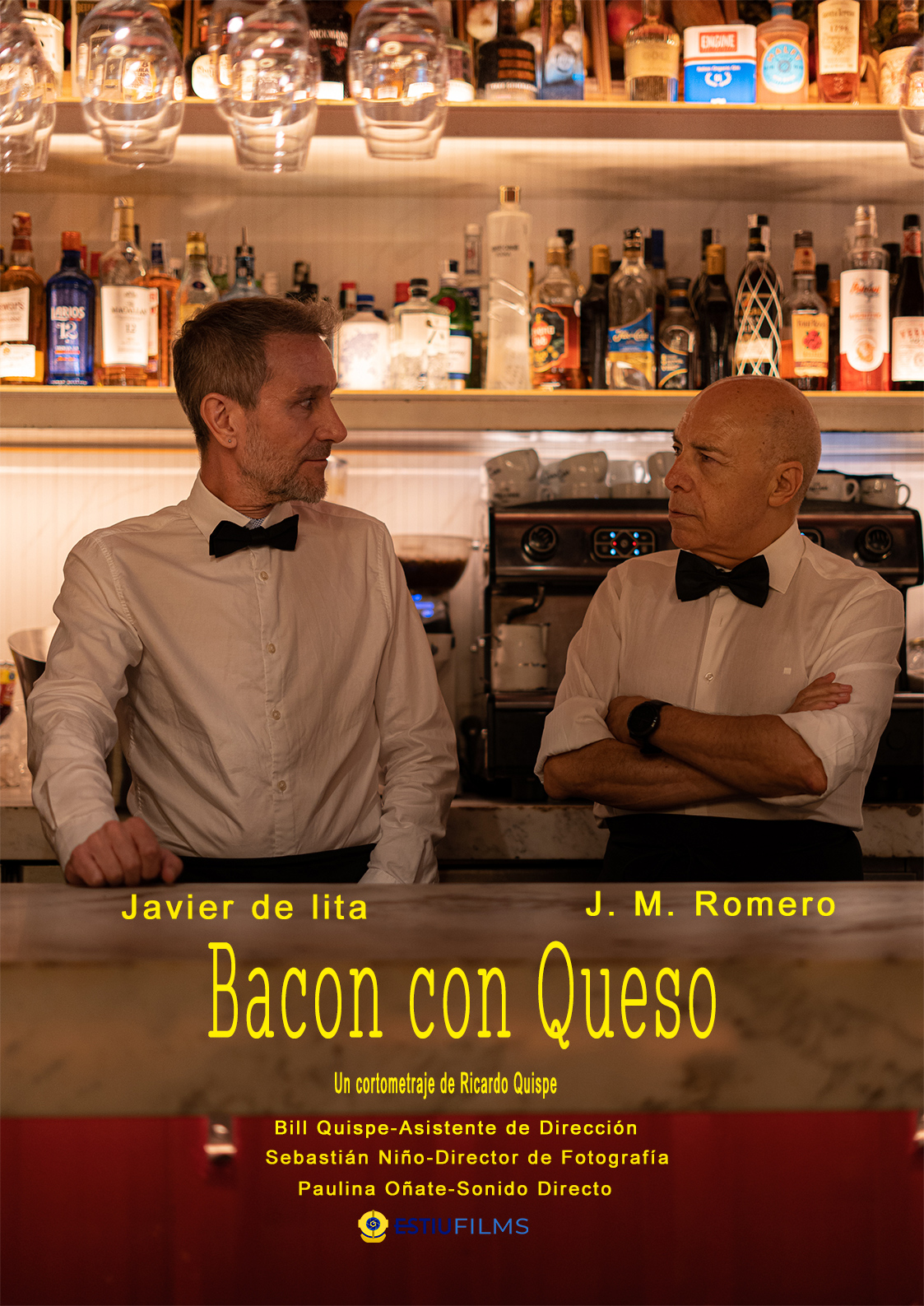 Póster del corto Bacon con Queso