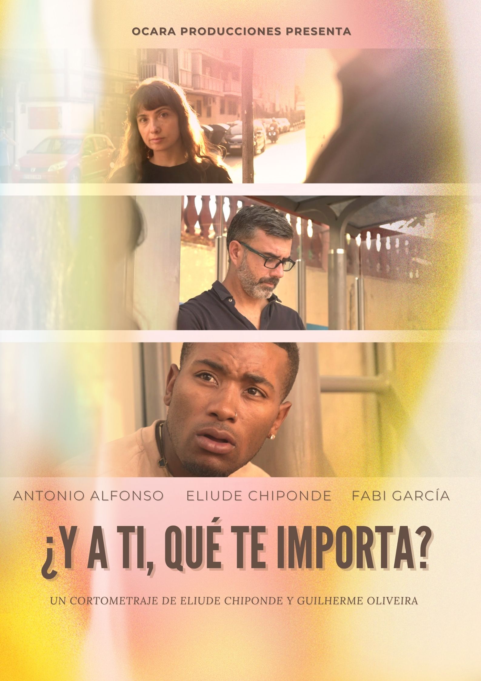 Póster del corto Y A TI QUÉ TE IMPORTA