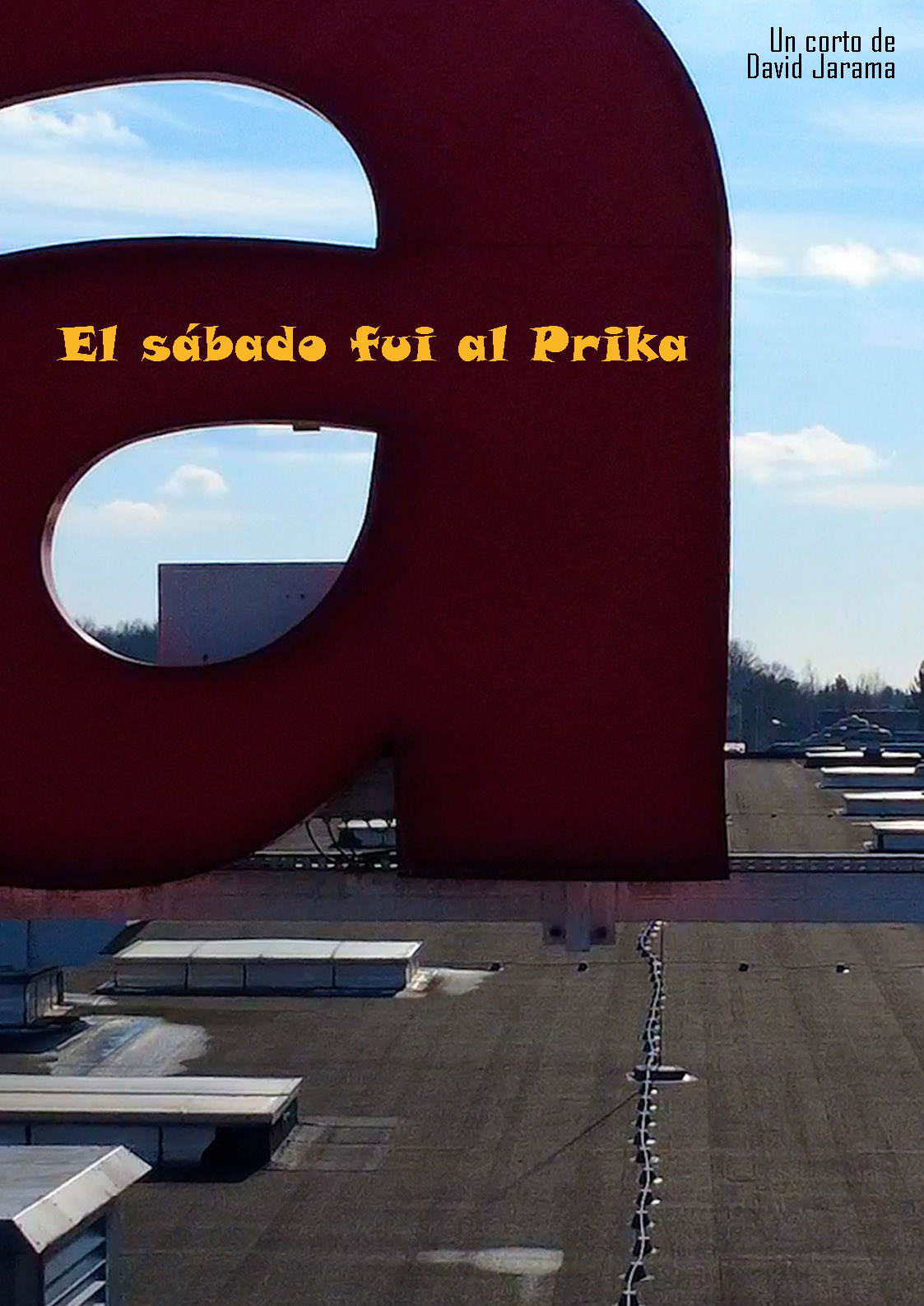 Póster del corto El sábado fui al Prika
