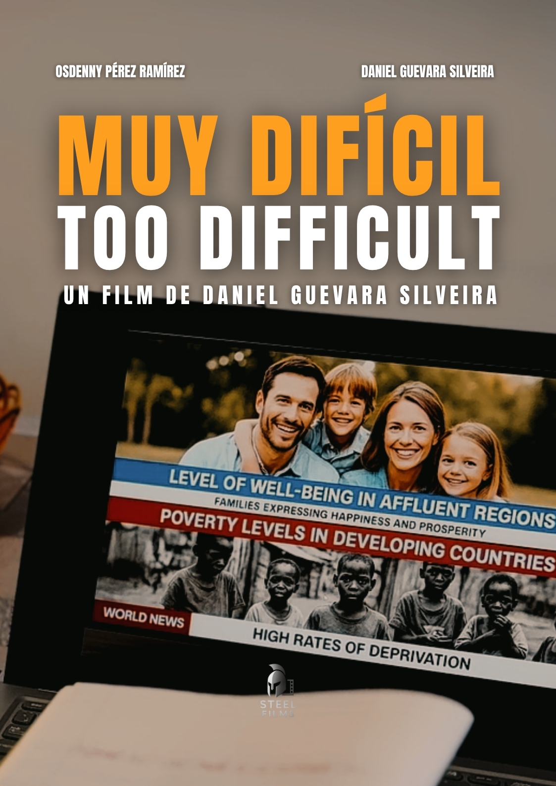 Póster del corto MUY DIFÍCIL