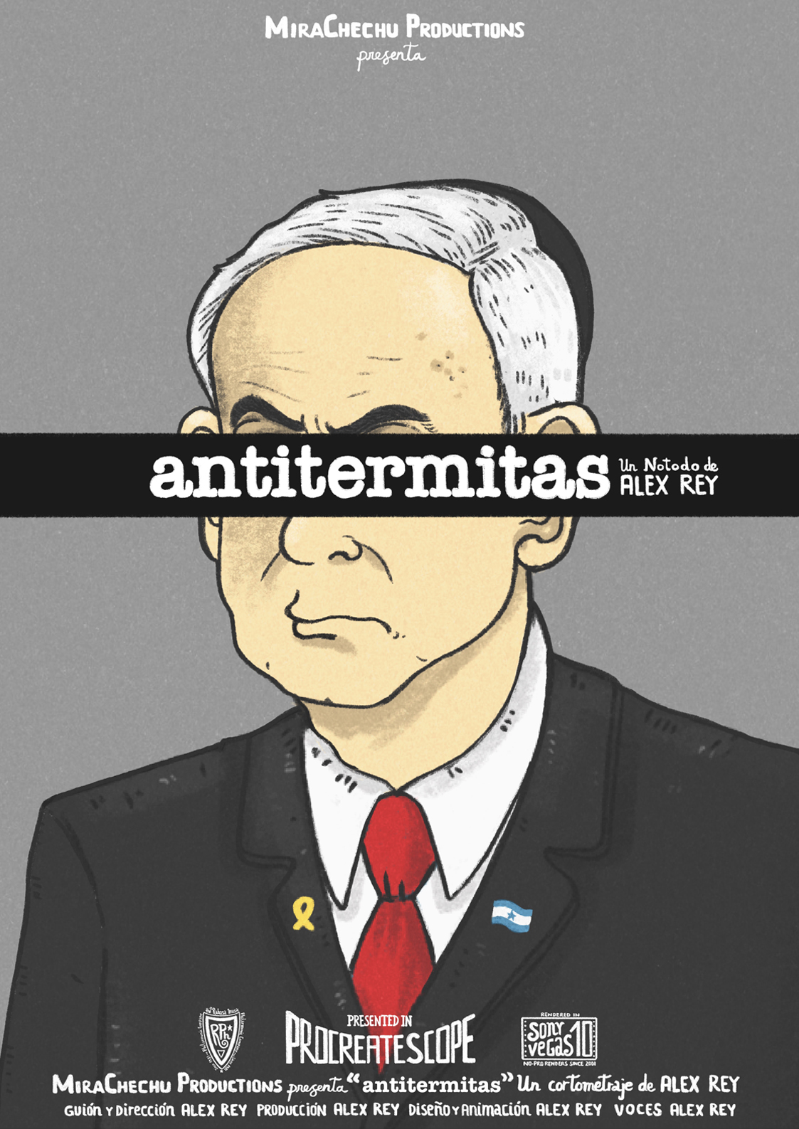 Póster del corto Antitermitas