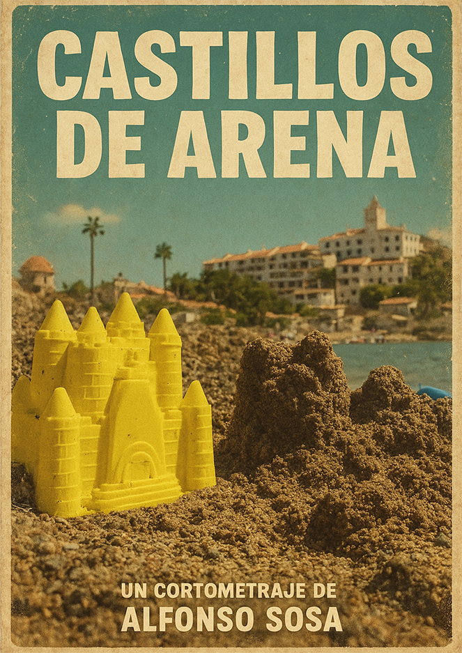 Póster del corto CASTILLOS DE ARENA