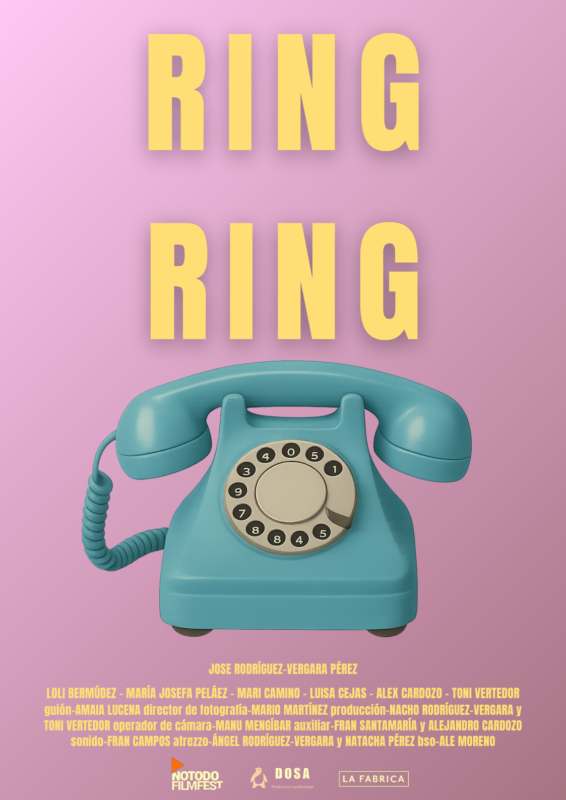 Póster del corto RING RING