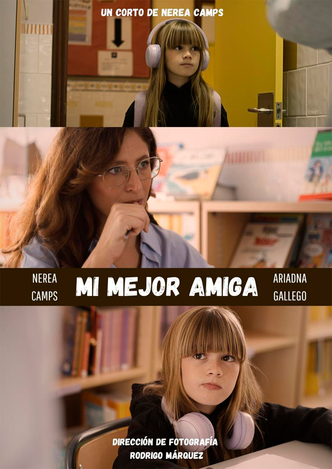 Póster del corto MI MEJOR AMIGA