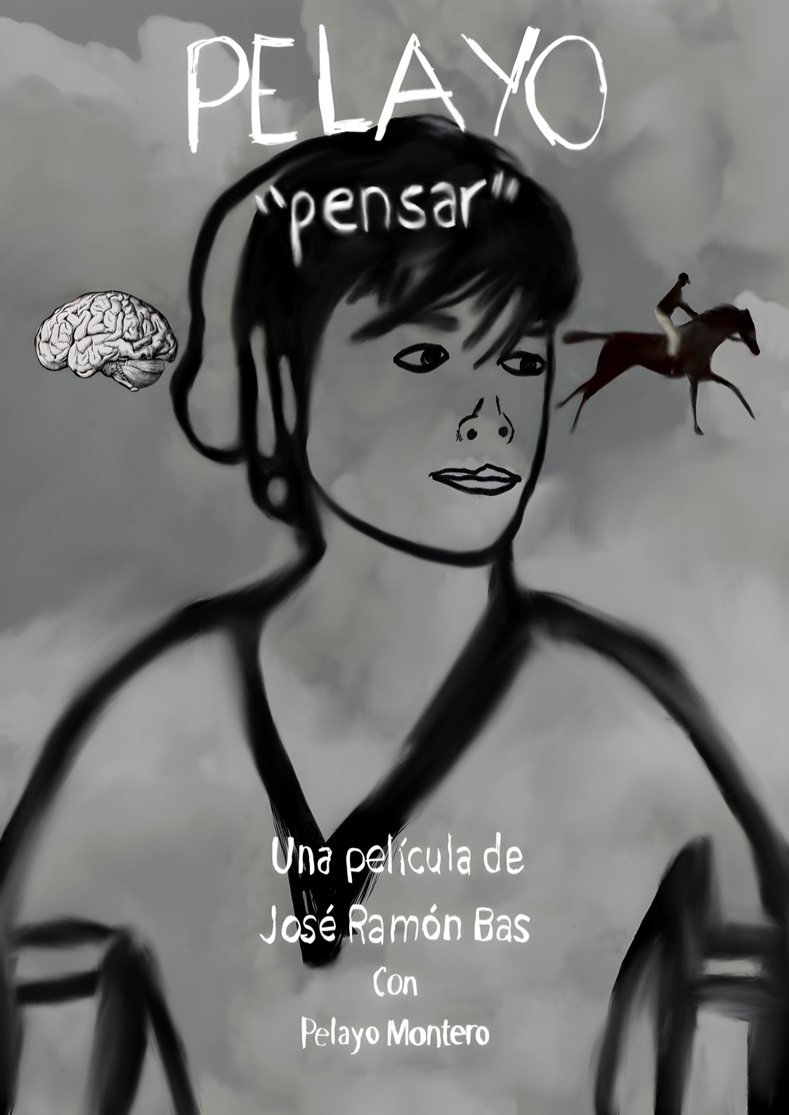 Póster del corto PELAYO “Pensar”