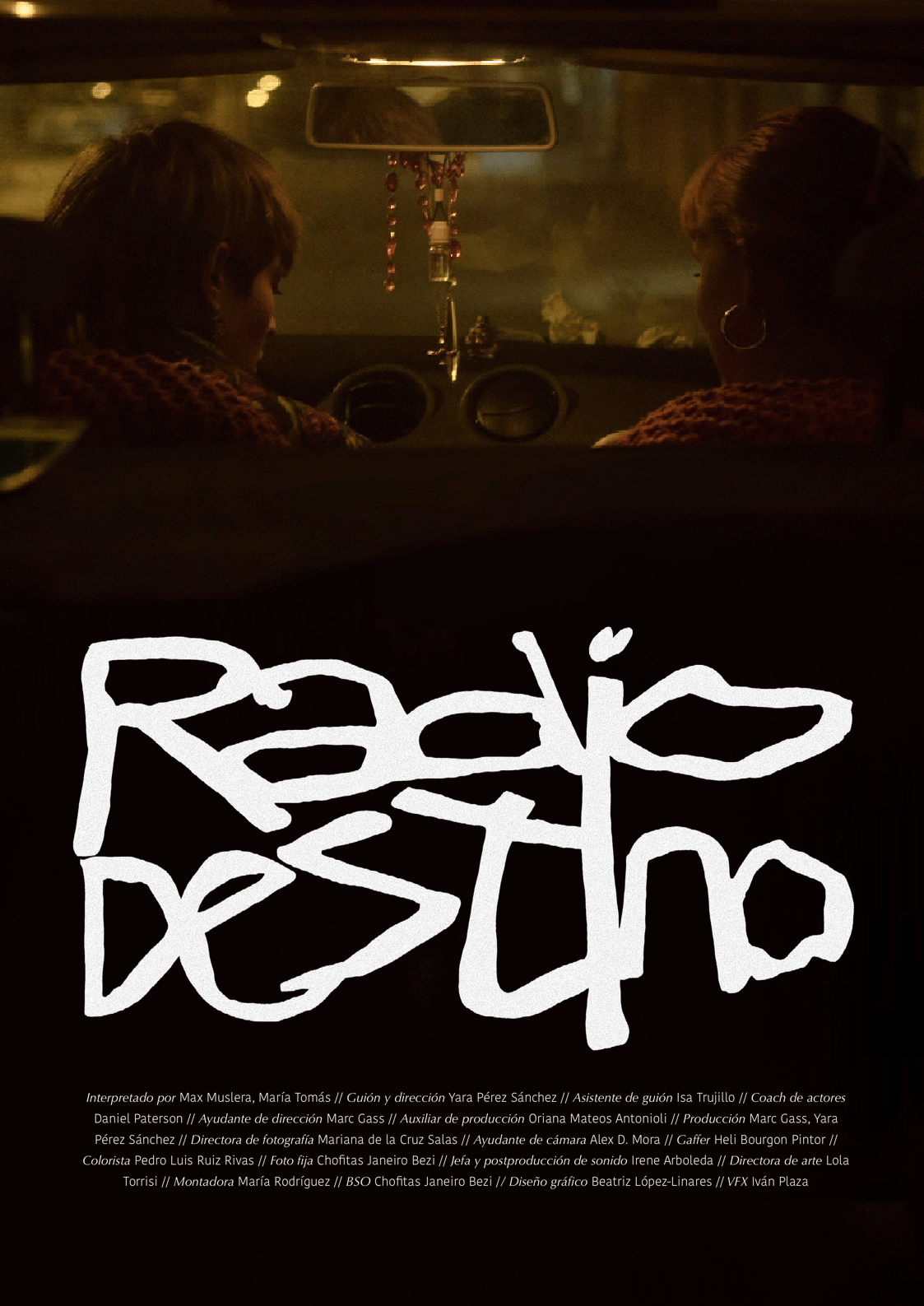 Póster del corto Radio Destino