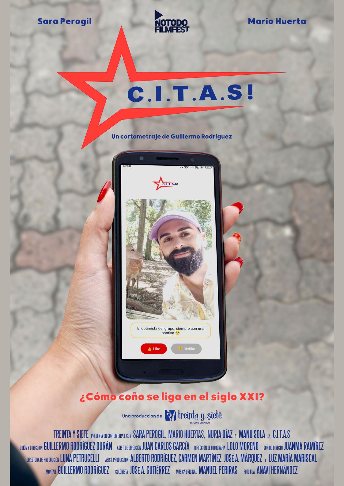 Póster del corto C.I.T.A.S